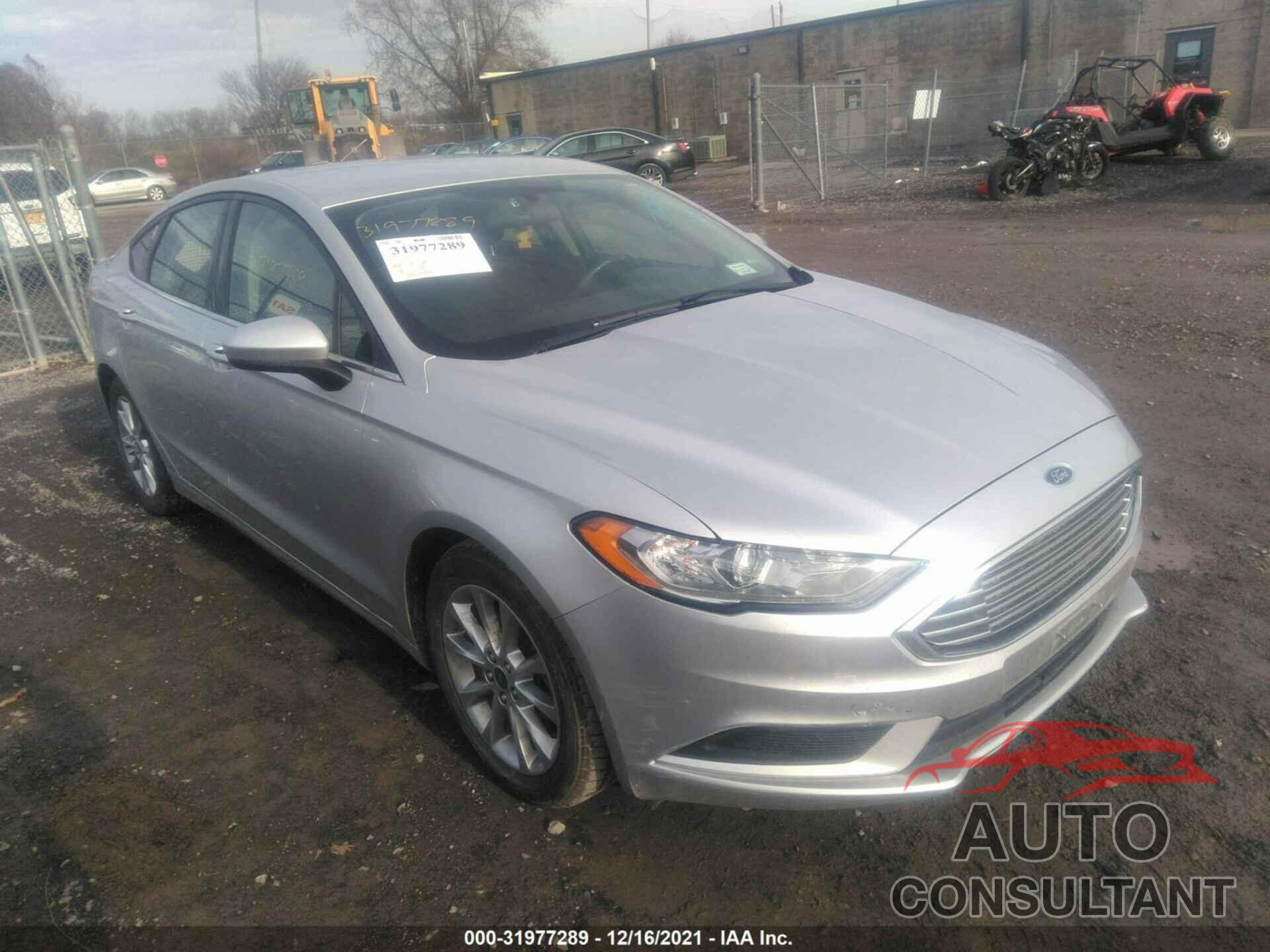 FORD FUSION 2017 - 3FA6P0H76HR265725