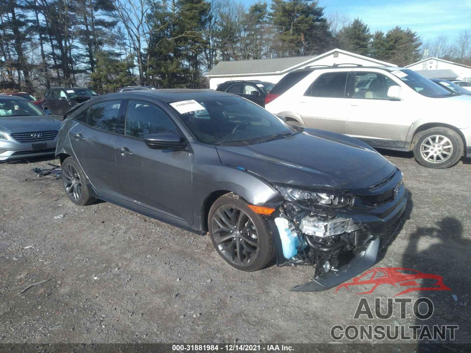 HONDA CIVIC HATCHBACK 2021 - SHHFK7H41MU416133