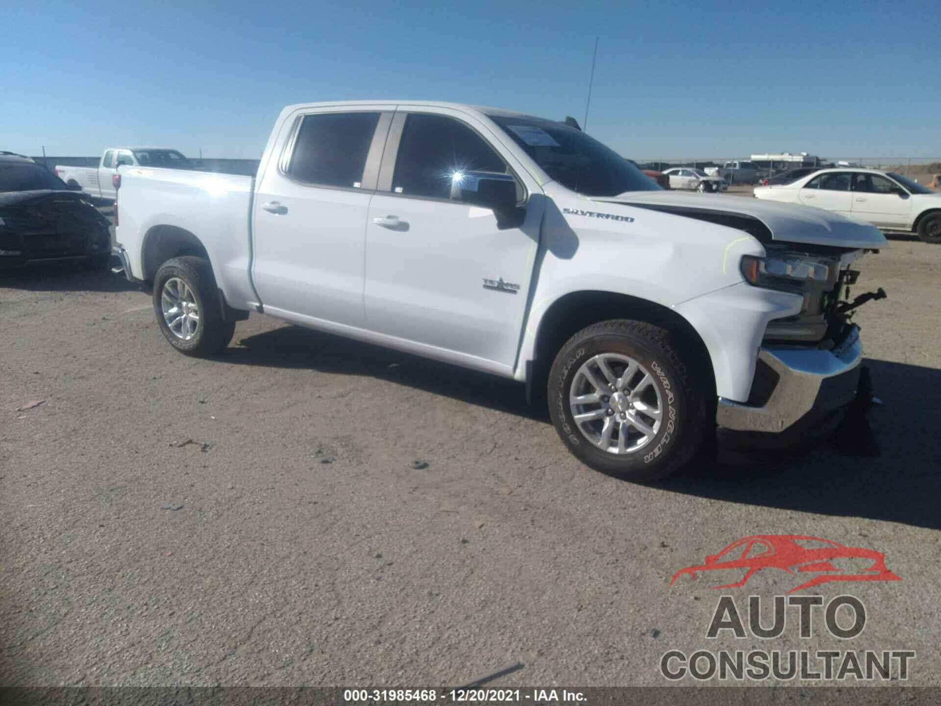 CHEVROLET SILVERADO 1500 2020 - 3GCUYDED1LG408357