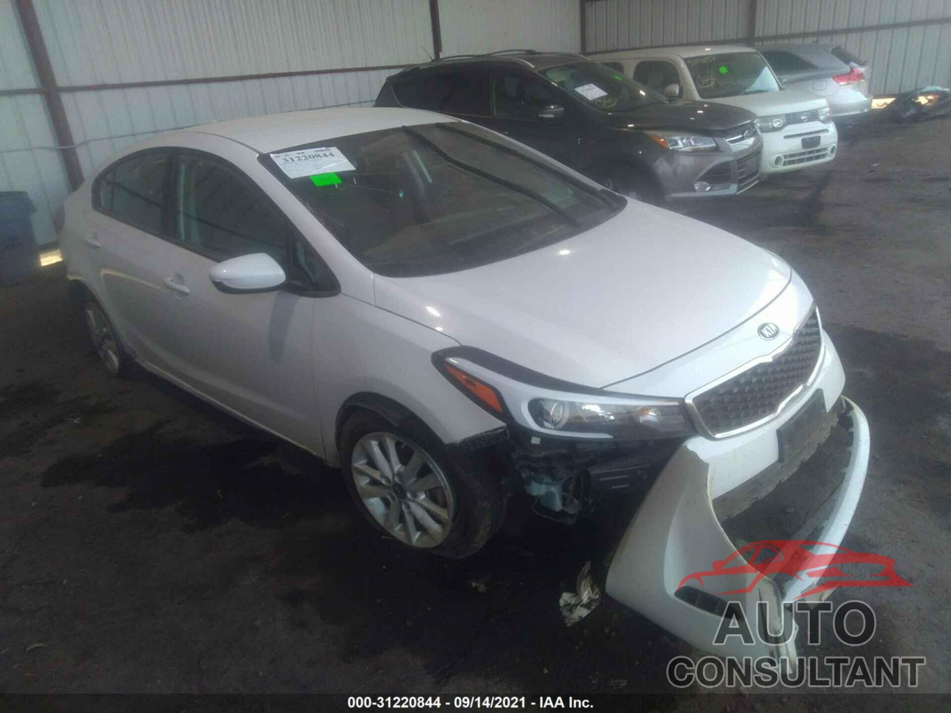 KIA FORTE 2017 - 3KPFL4A74HE153486