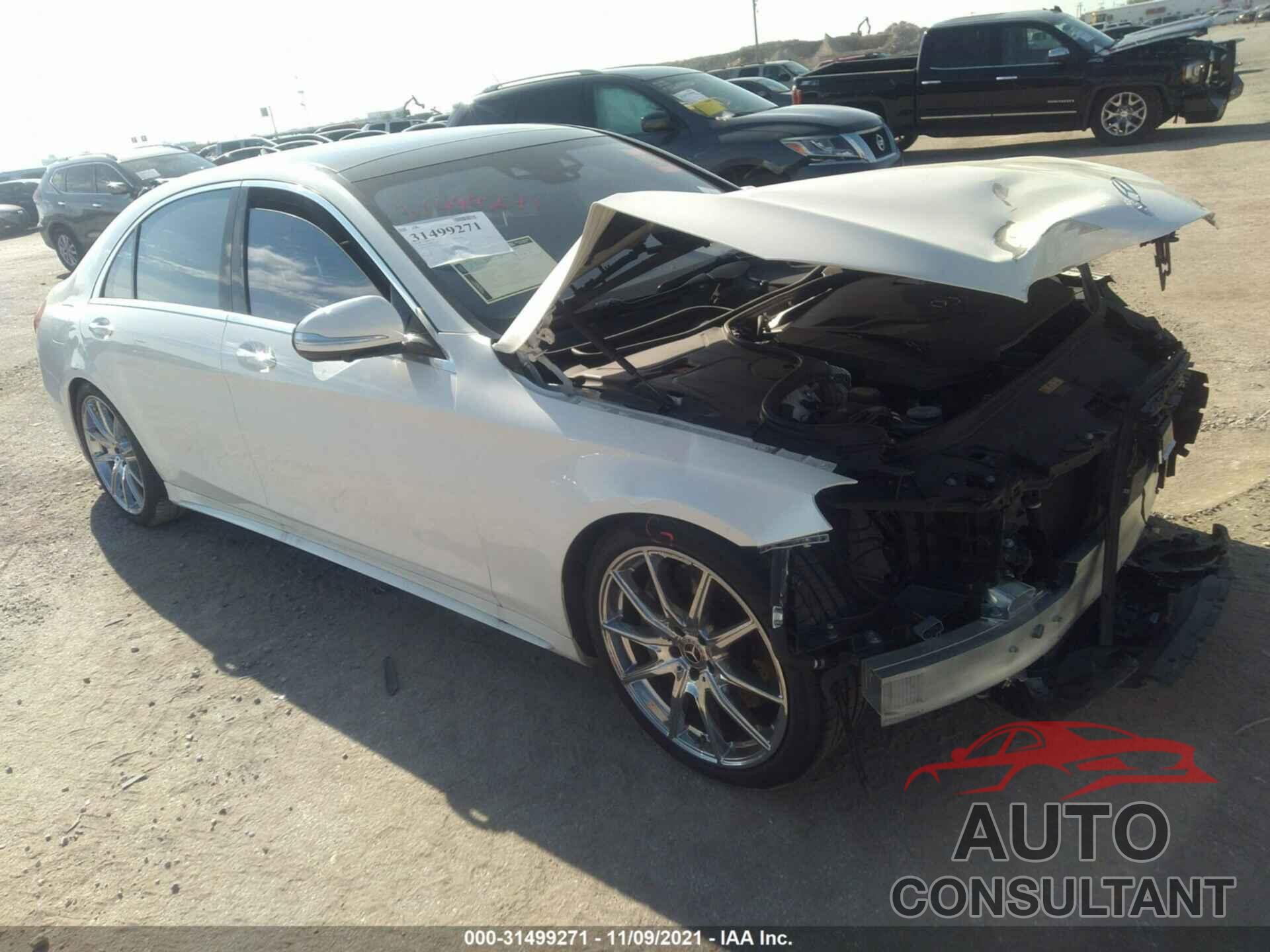 MERCEDES-BENZ S-CLASS 2019 - WDDUG8DB5KA462189