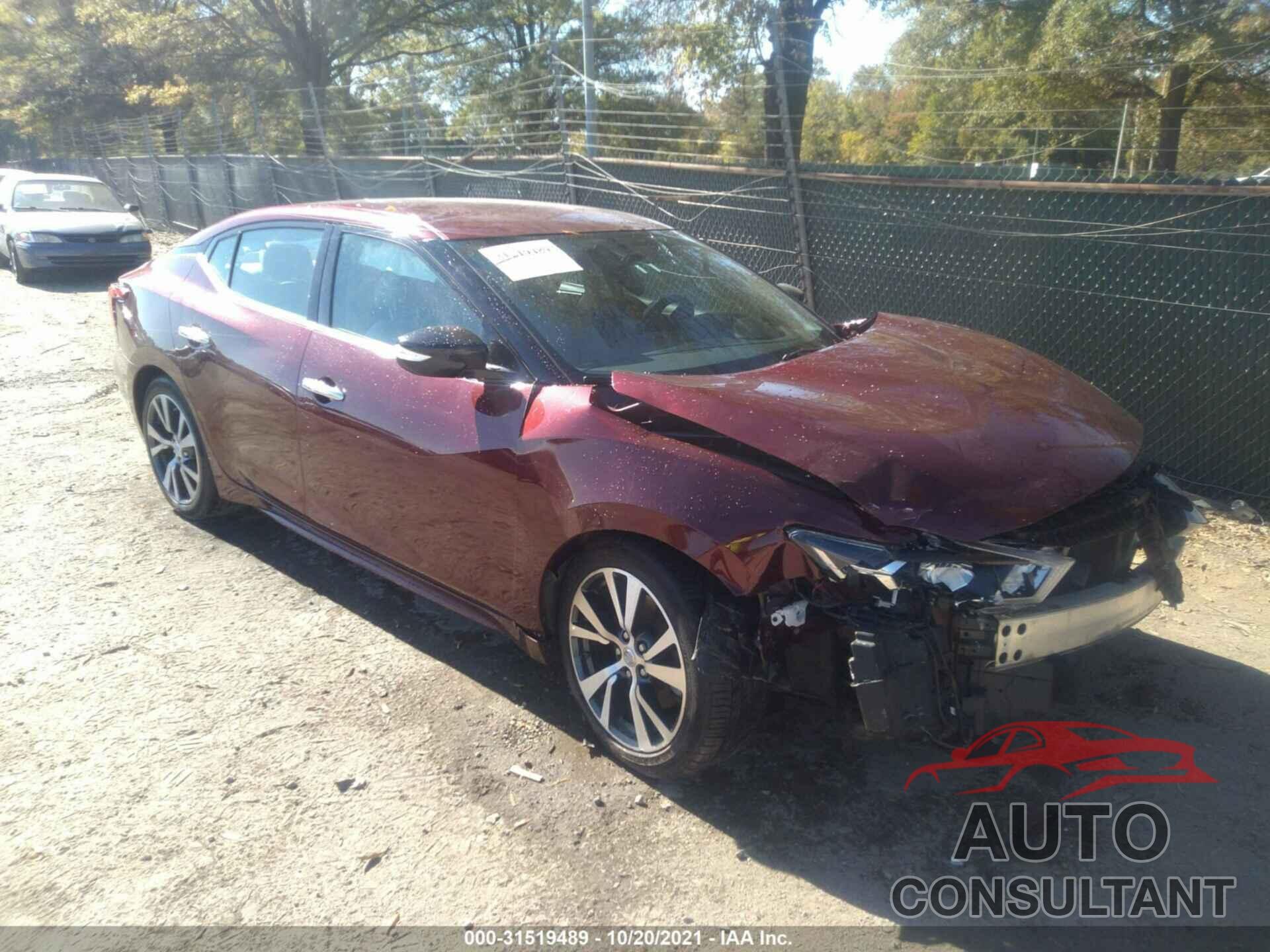 NISSAN MAXIMA 2017 - 1N4AA6AP8HC401473