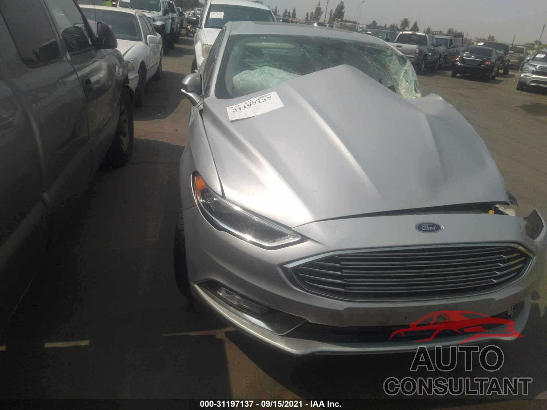 FORD FUSION 2017 - 3FA6P0K90HR182852