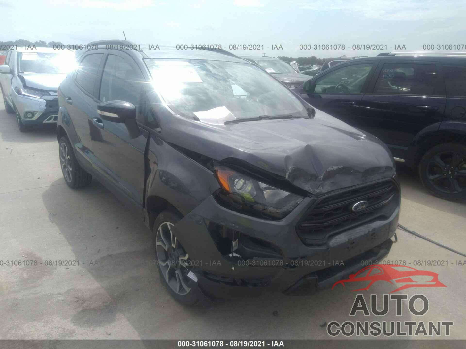 FORD ECOSPORT 2020 - MAJ6S3JL2LC359812