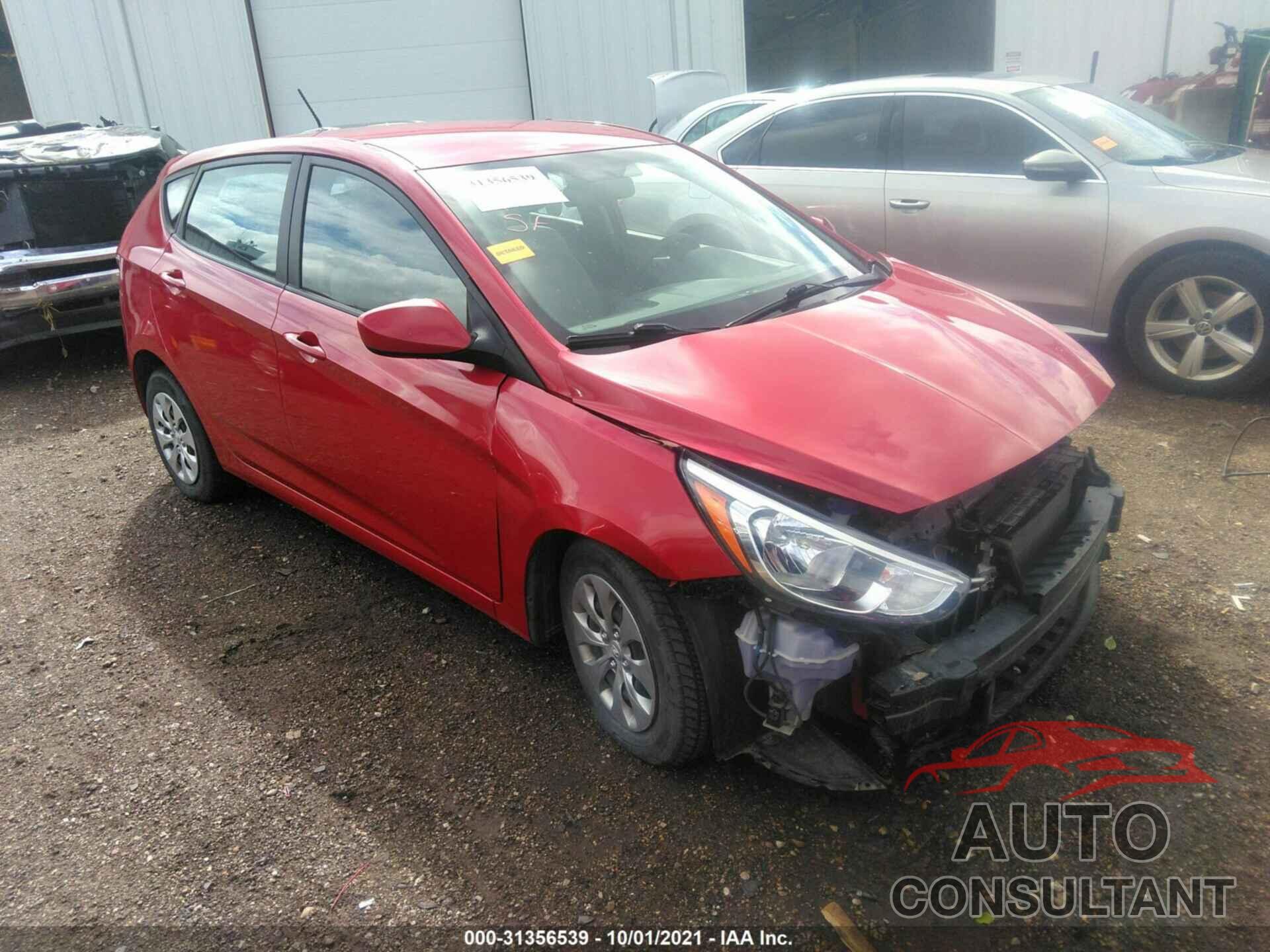 HYUNDAI ACCENT 2017 - KMHCT5AE2HU306368