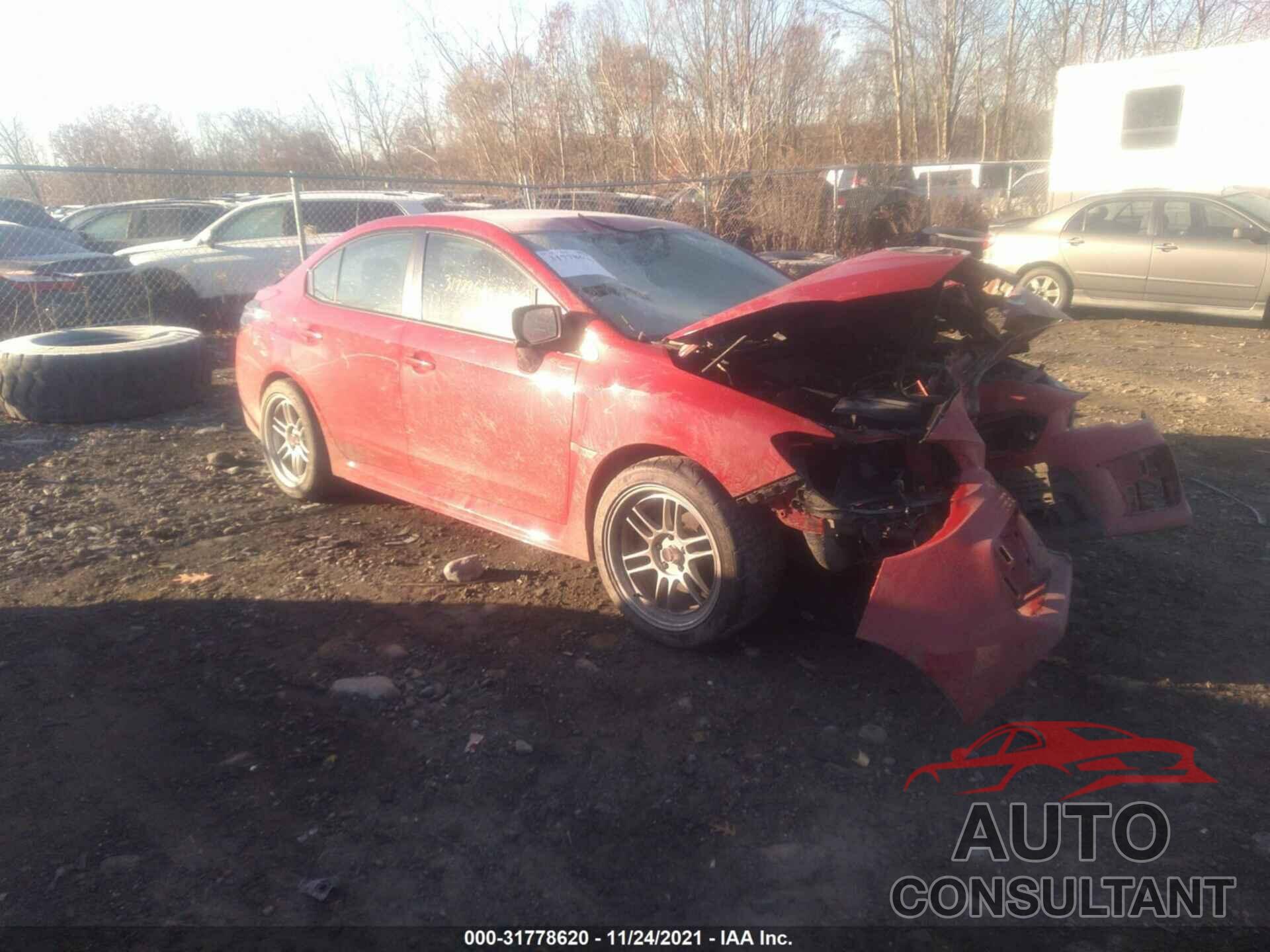 SUBARU WRX 2018 - JF1VA1C61J9805534