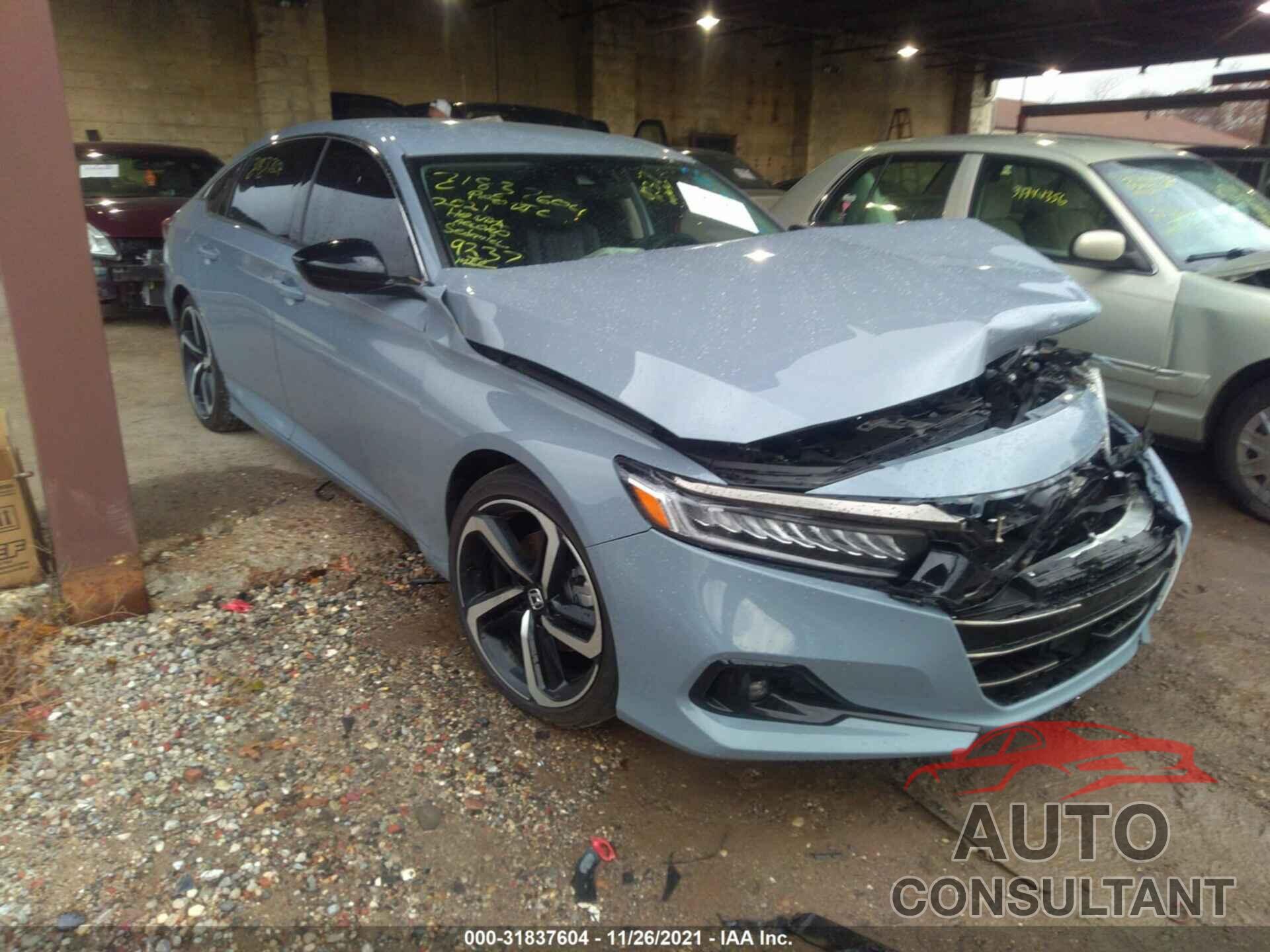 HONDA ACCORD SEDAN 2021 - 1HGCV1F48MA007682