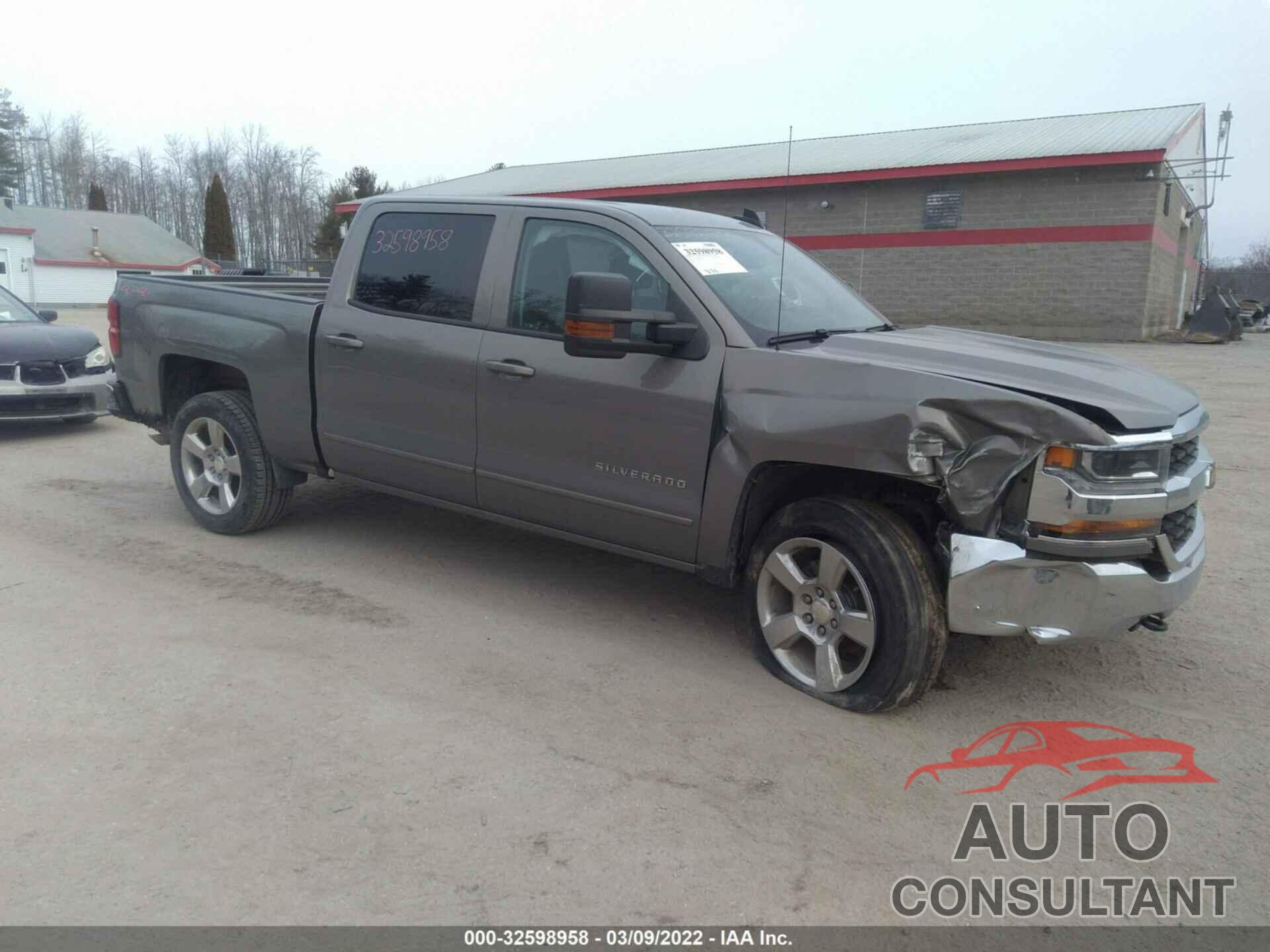 CHEVROLET SILVERADO 1500 2017 - 3GCUKREC0HG188125