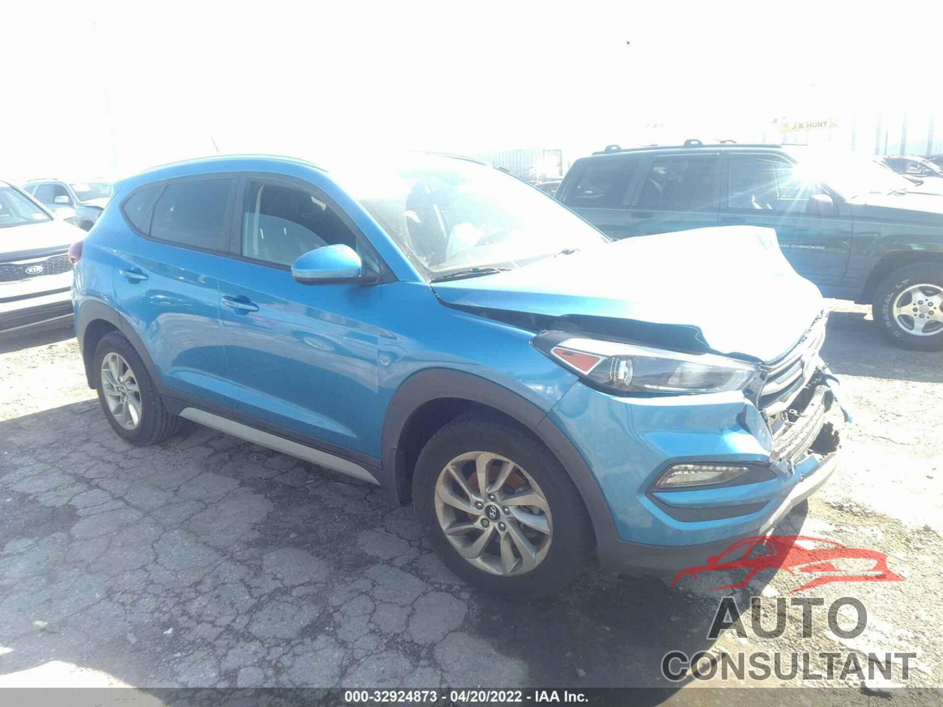 HYUNDAI TUCSON 2017 - KM8J3CA49HU550599