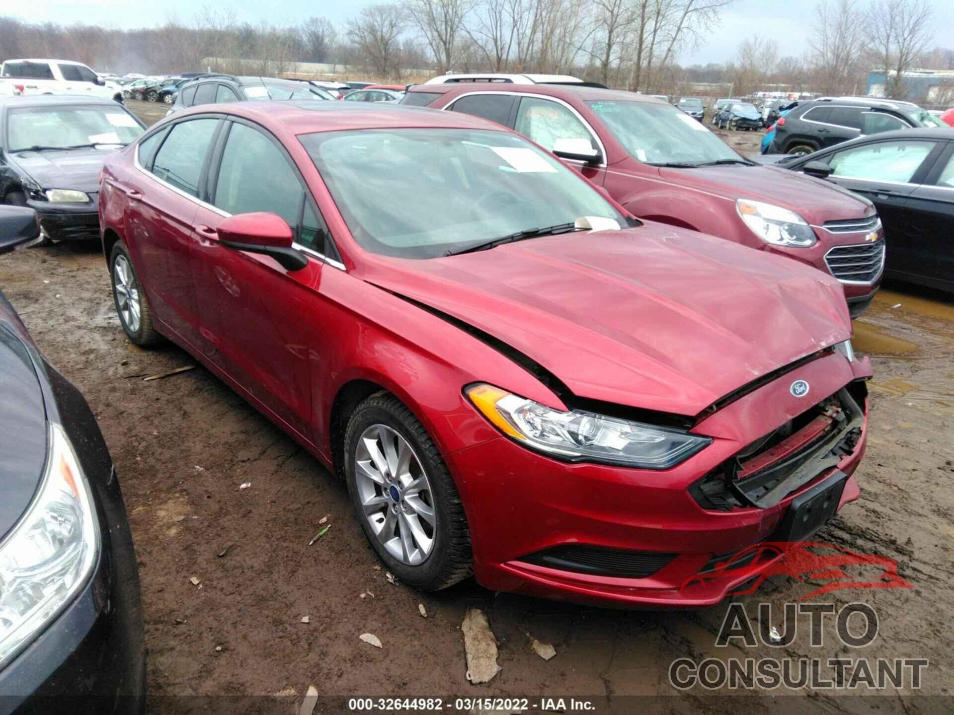 FORD FUSION 2017 - 3FA6P0HD8HR262850