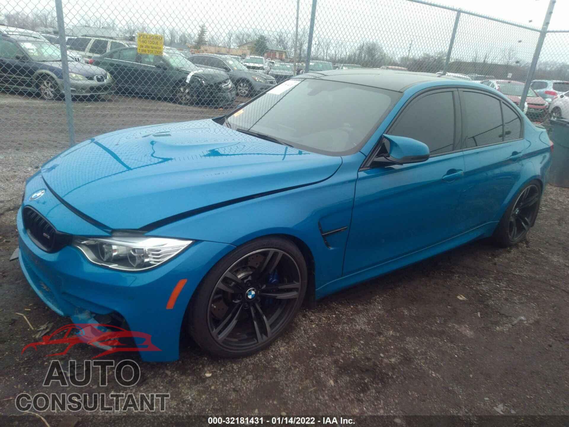 BMW M3 2016 - WBS8M9C54G5D30526