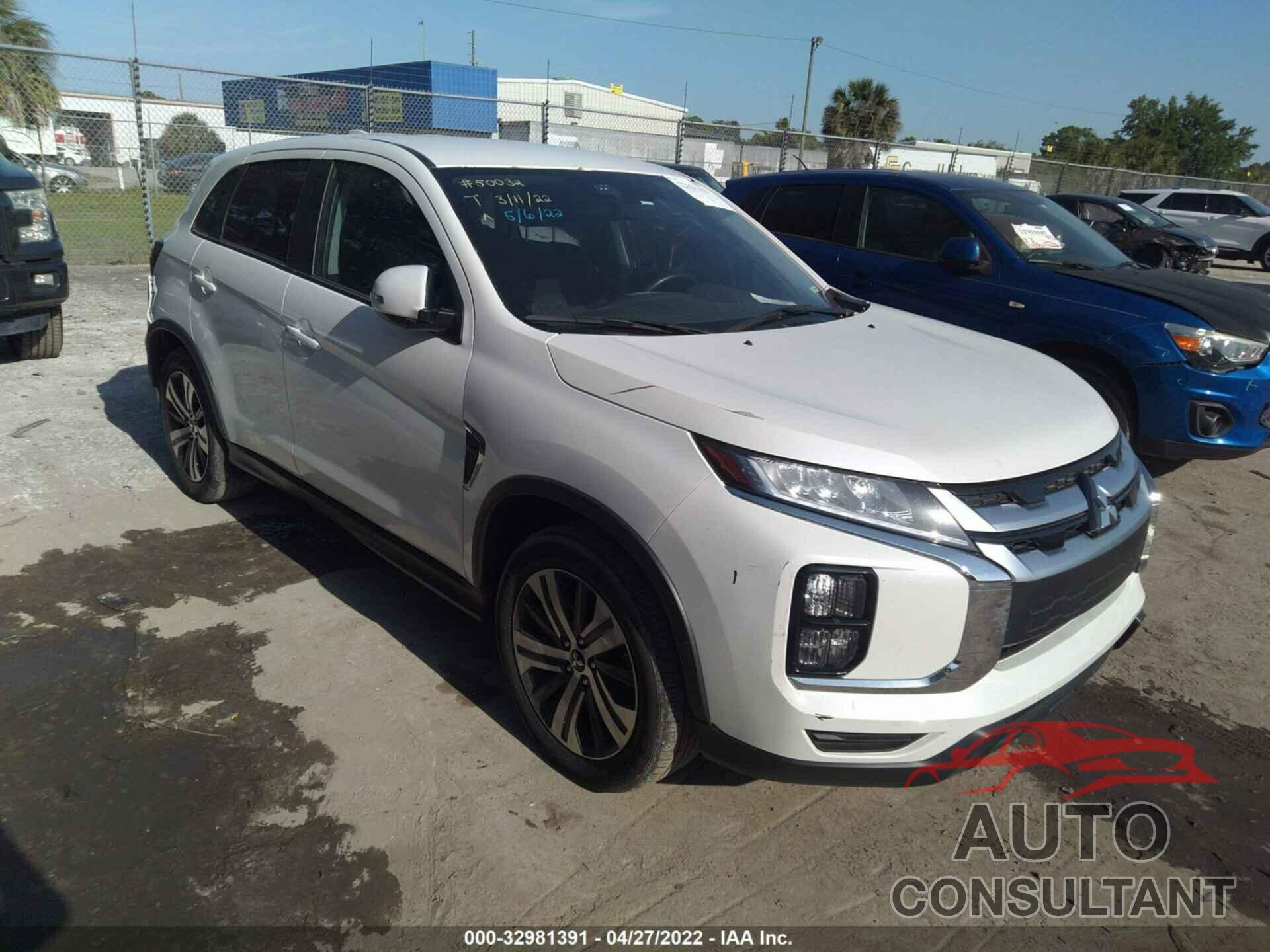 MITSUBISHI OUTLANDER SPORT 2020 - JA4AR3AU8LU019089