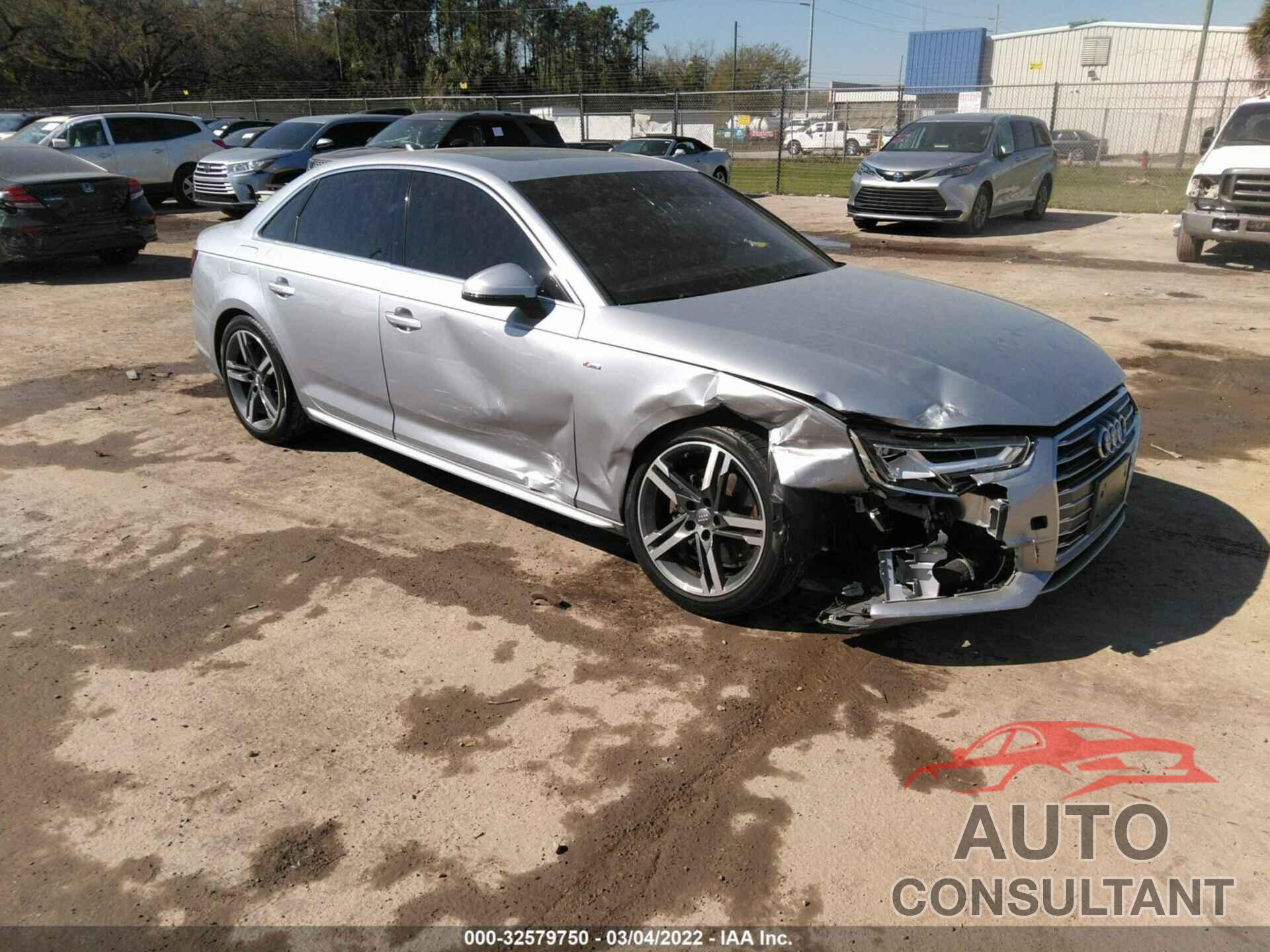 AUDI A4 2018 - WAULMAF40JN019585