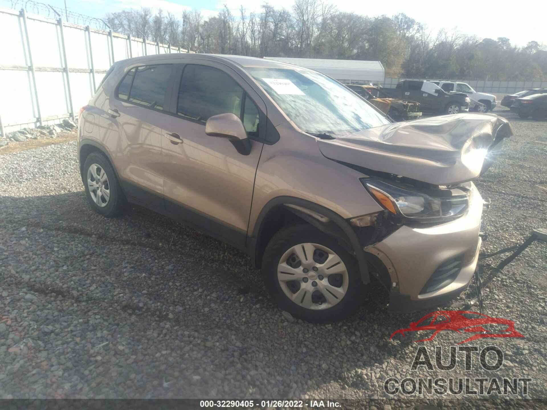 CHEVROLET TRAX 2018 - 3GNCJKSB4JL220614