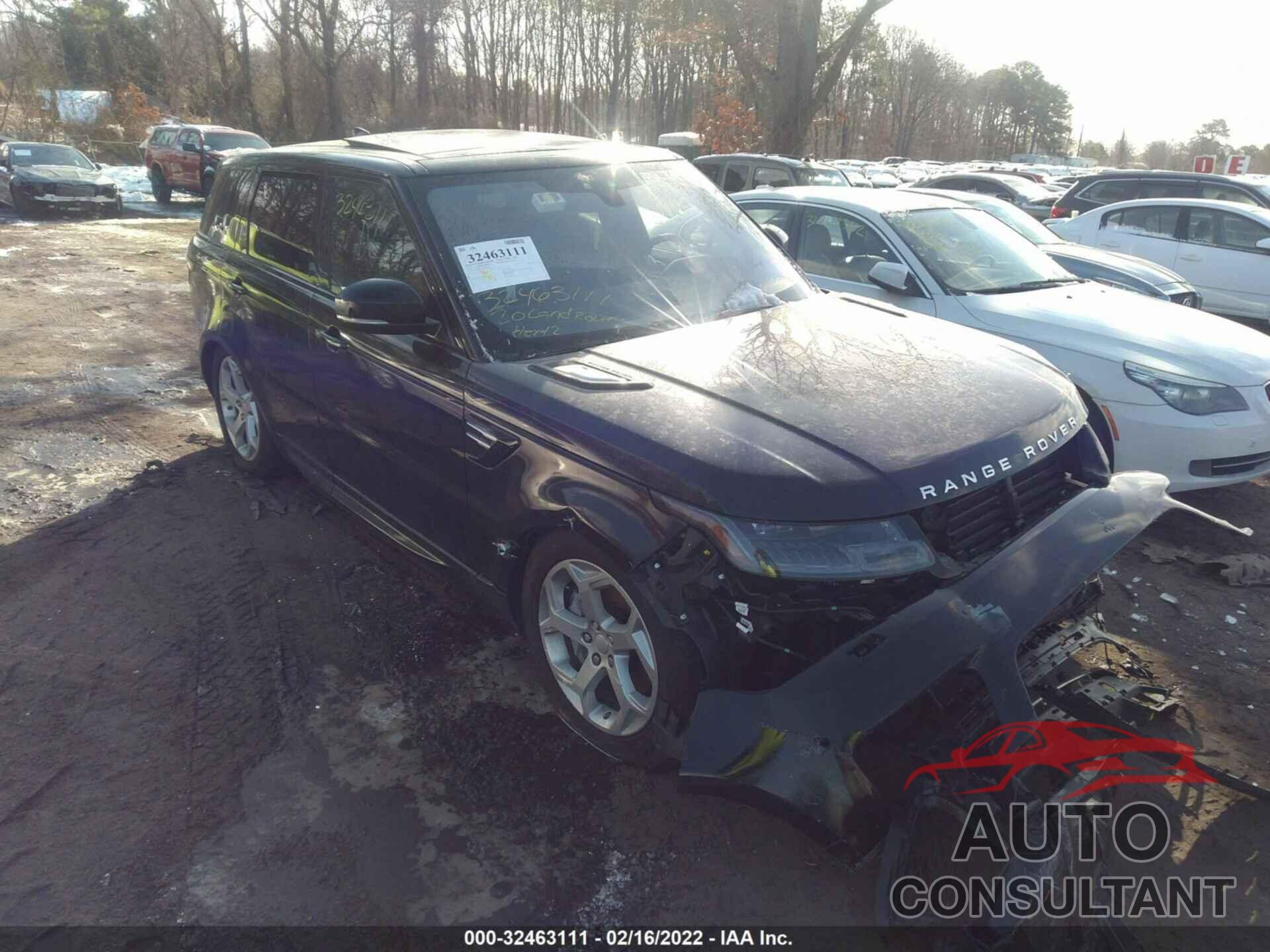 LAND ROVER RANGE ROVER SPORT 2020 - SALWR2SU1LA724993