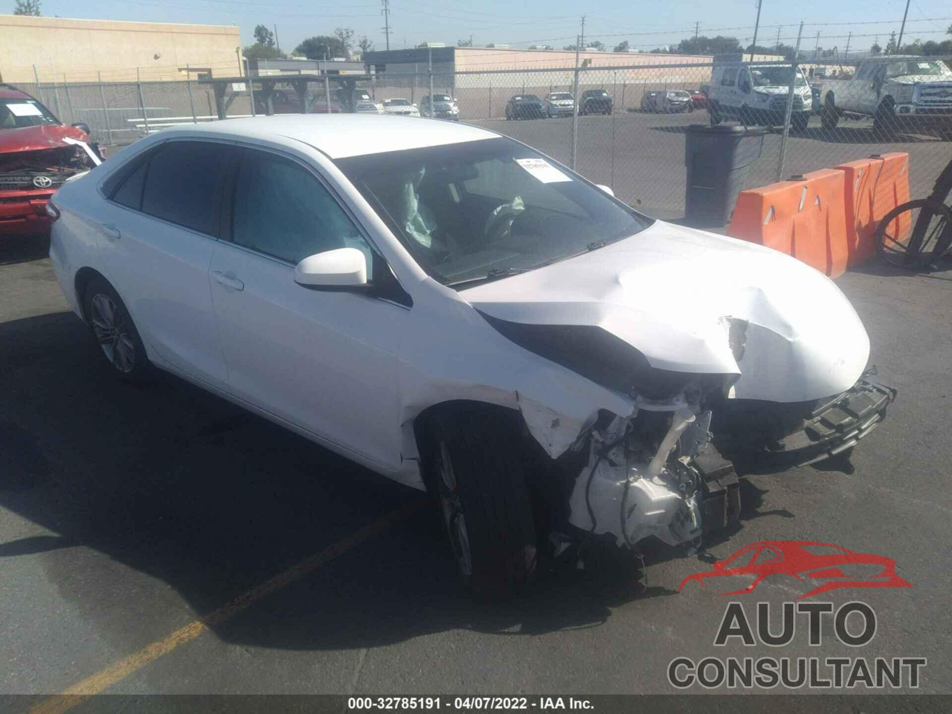 TOYOTA CAMRY 2017 - 4T1BF1FK8HU812975