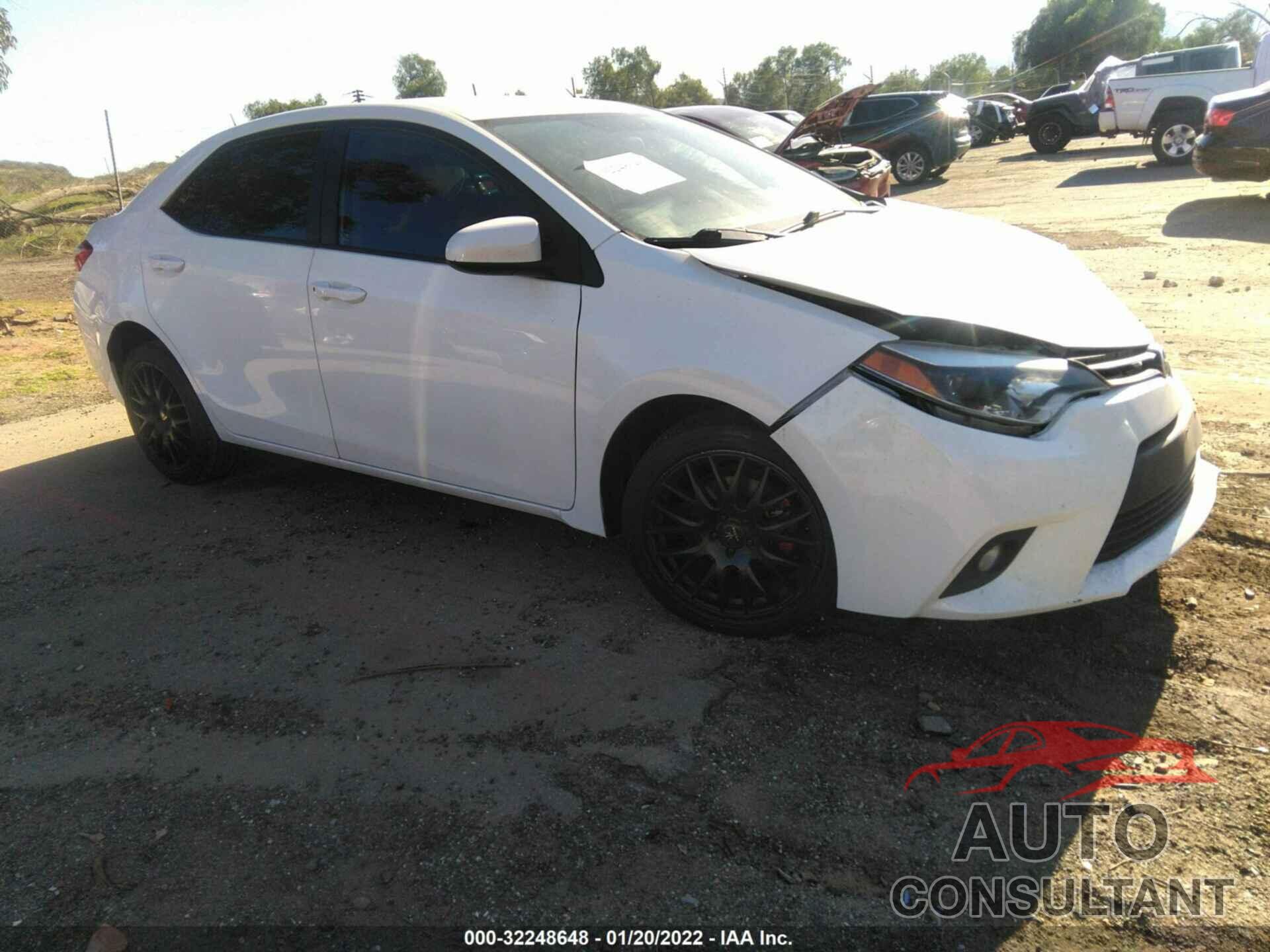 TOYOTA COROLLA 2016 - 5YFBURHE1GP558571