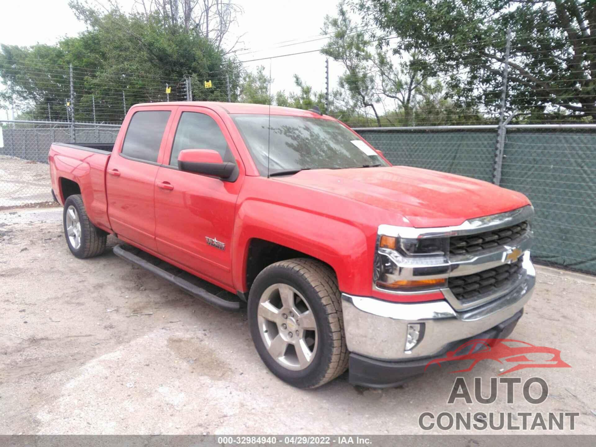 CHEVROLET SILVERADO 1500 2016 - 3GCPCREC7GG384930