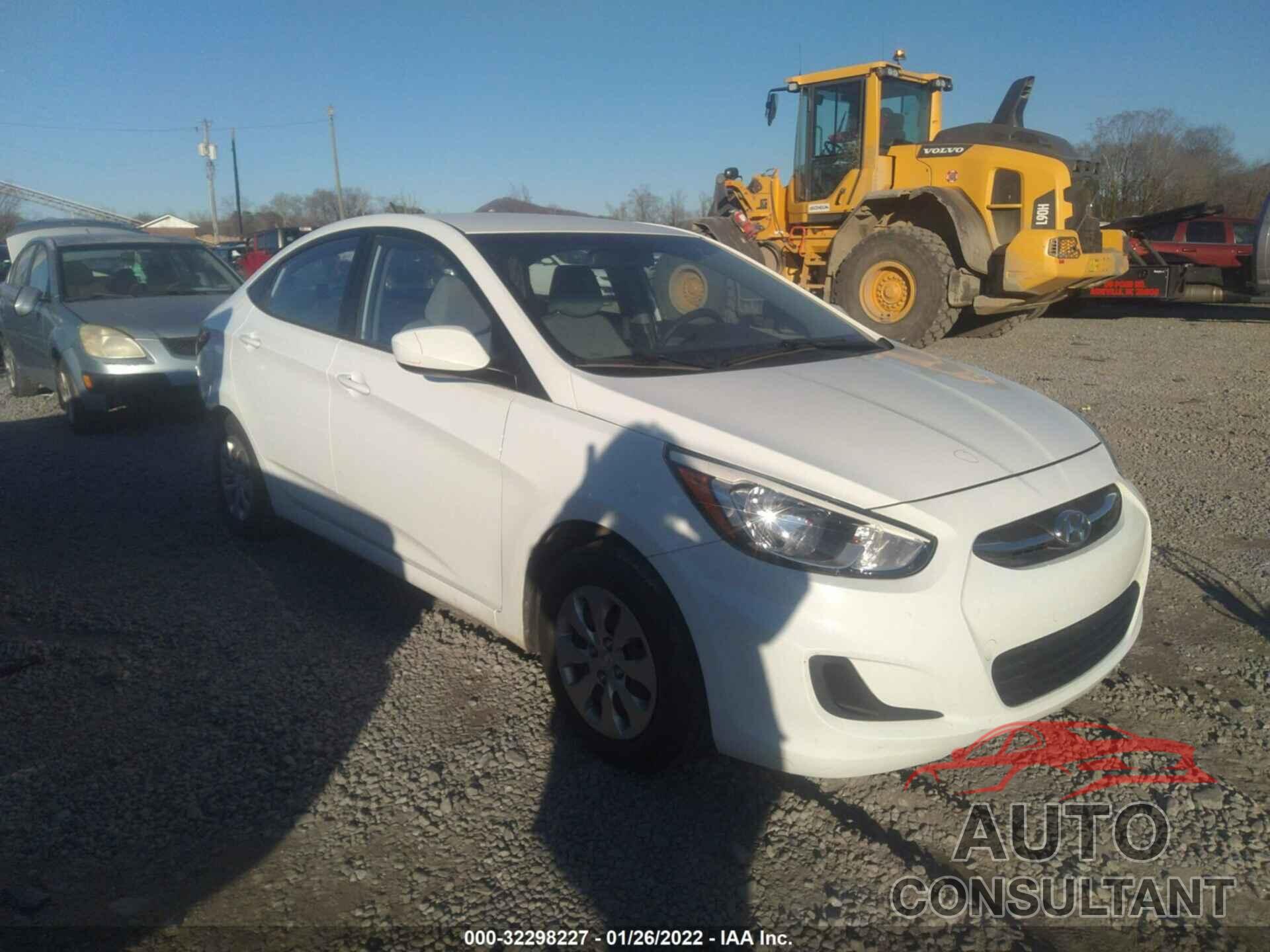 HYUNDAI ACCENT 2016 - KMHCT4AE9GU971096