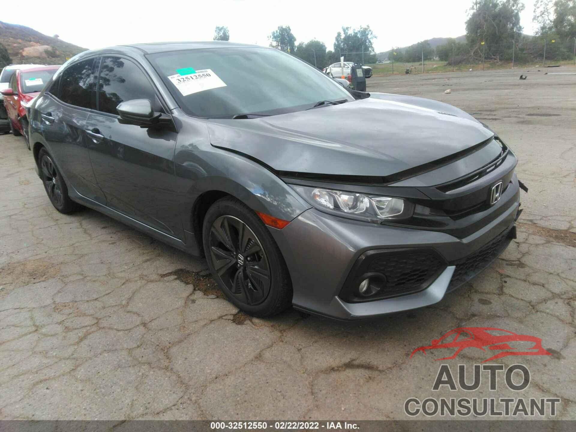 HONDA CIVIC HATCHBACK 2017 - SHHFK7H51HU418740
