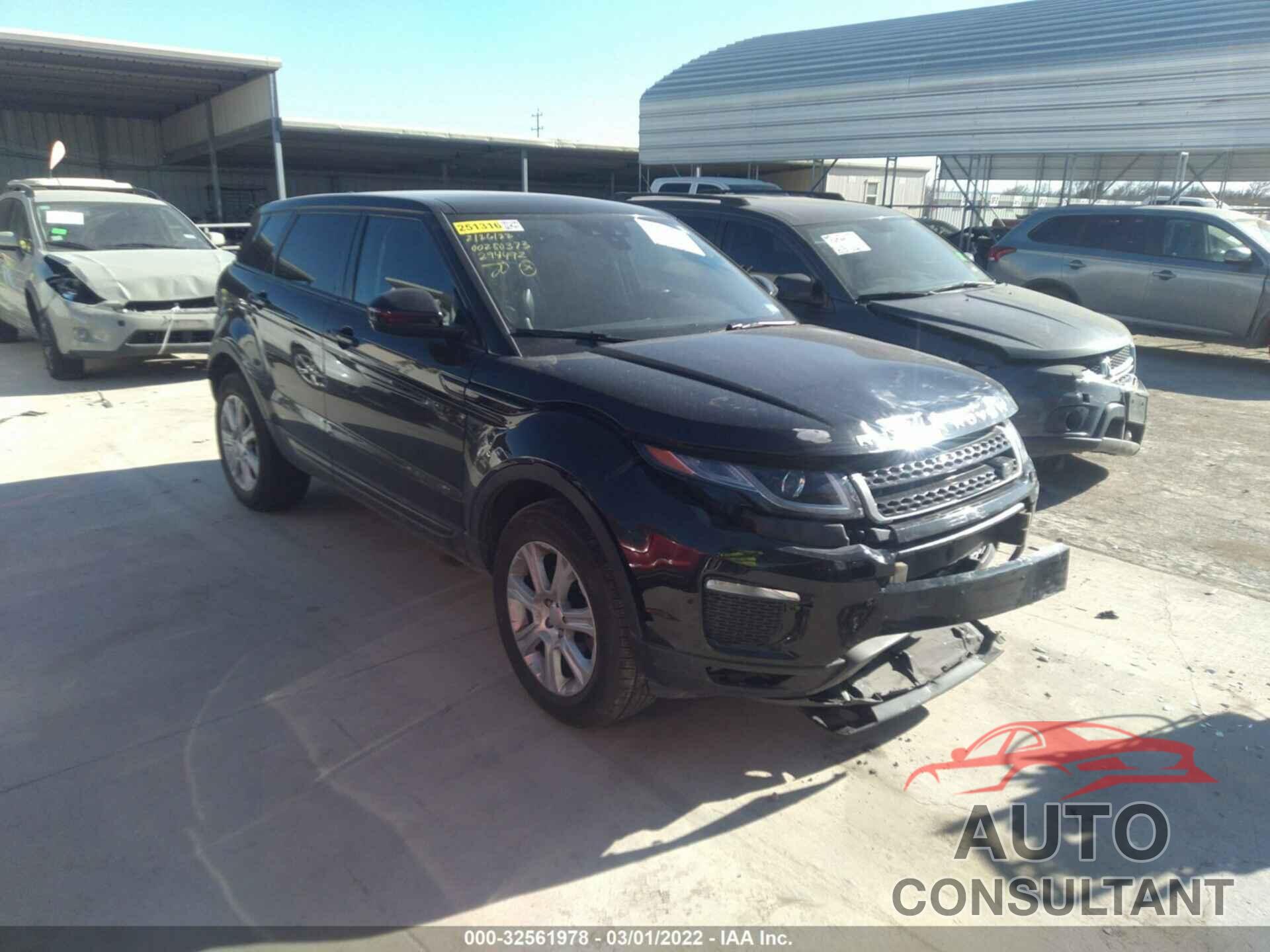 LAND ROVER RANGE ROVER EVOQUE 2018 - SALVP2RX0JH294492