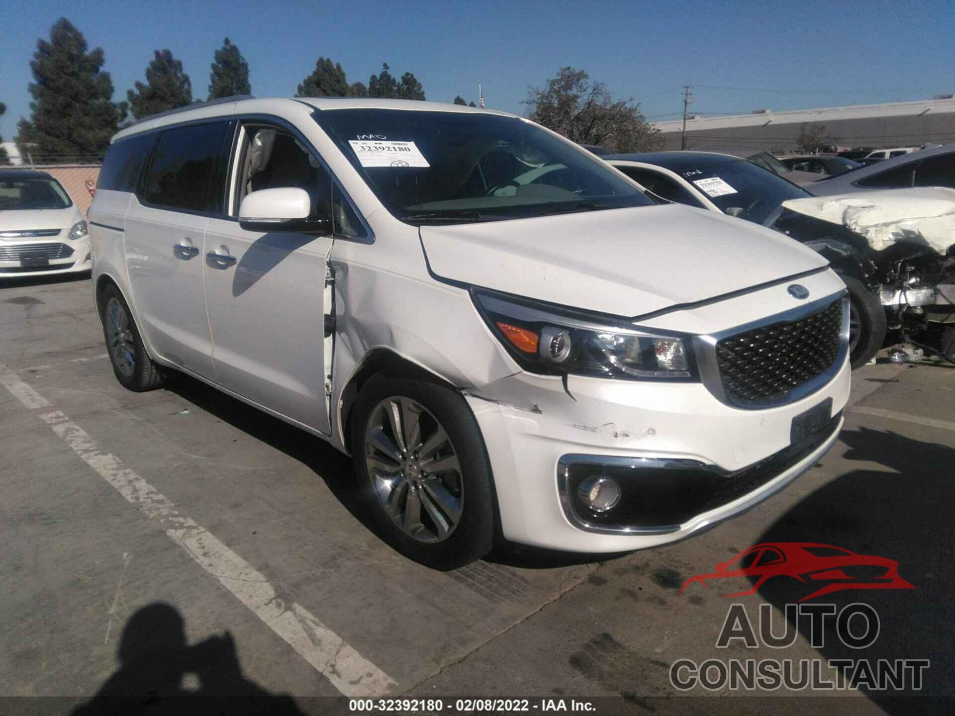 KIA SEDONA 2016 - KNDME5C12G6118613