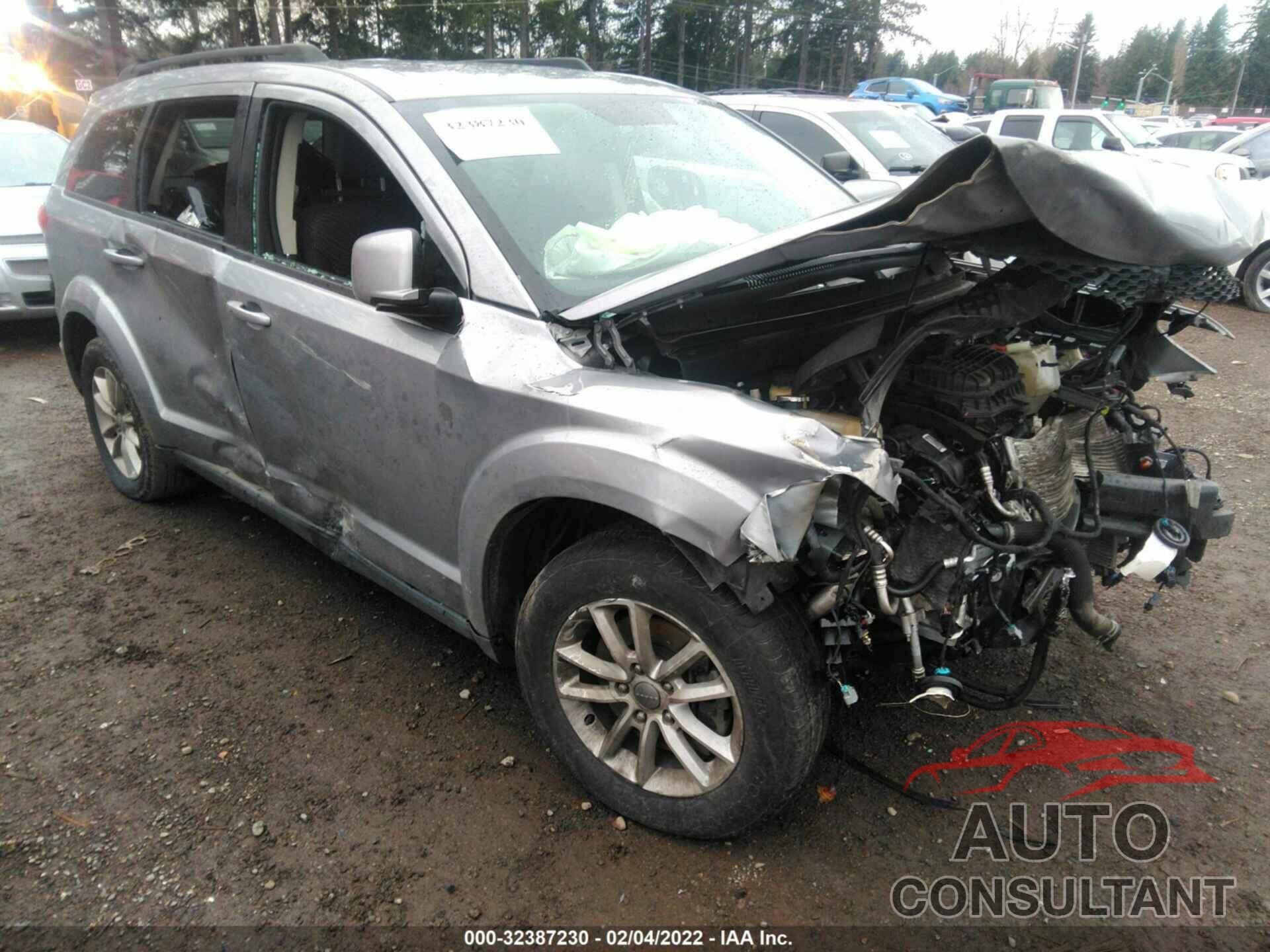 DODGE JOURNEY 2016 - 3C4PDCBG6GT231402