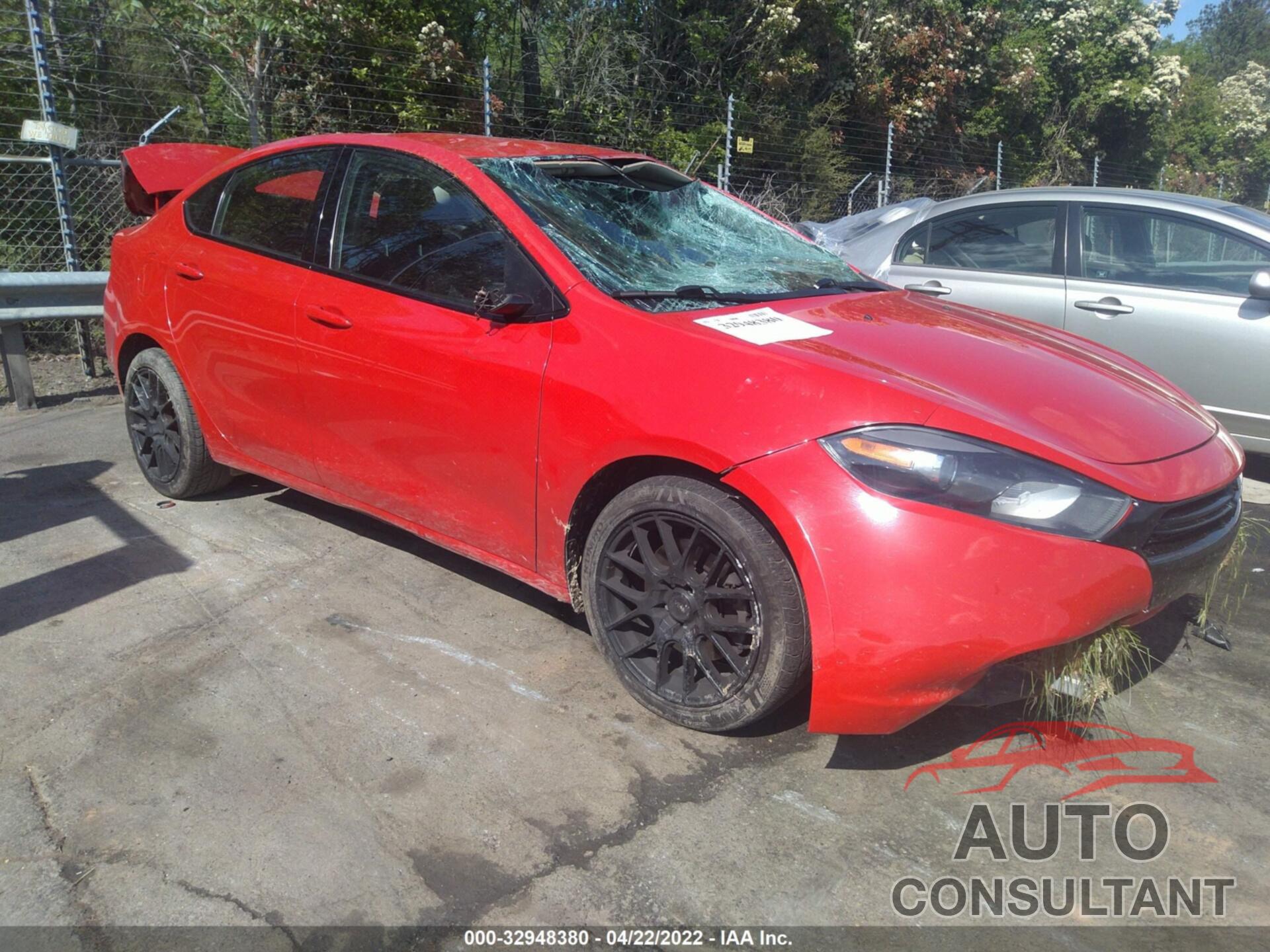 DODGE DART 2016 - 1C3CDFAA1GD650264