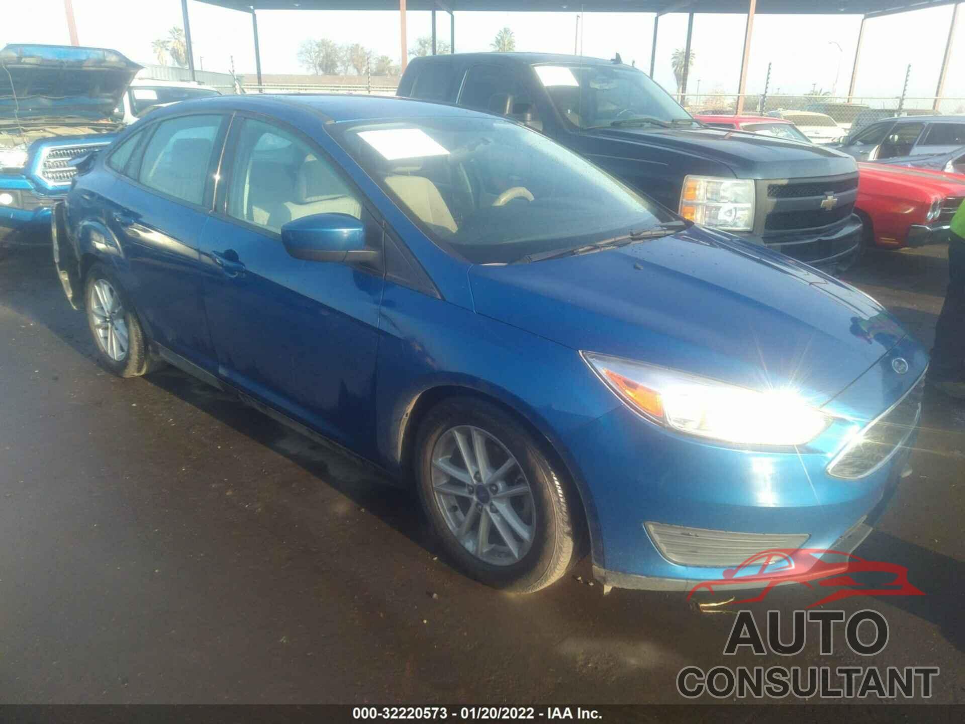 FORD FOCUS 2018 - 1FADP3F28JL212934
