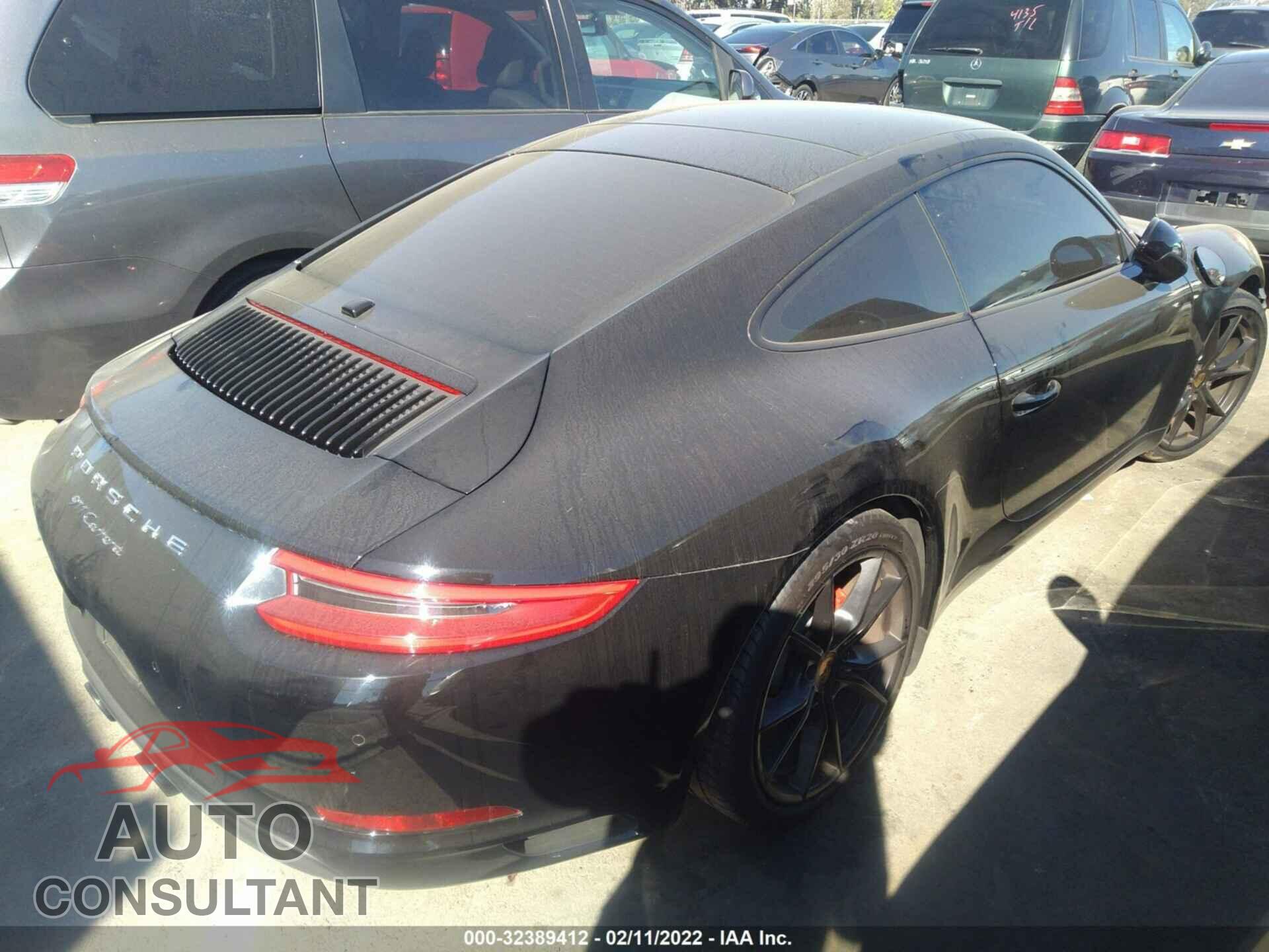 PORSCHE 911 2018 - WP0AA2A97JS105084