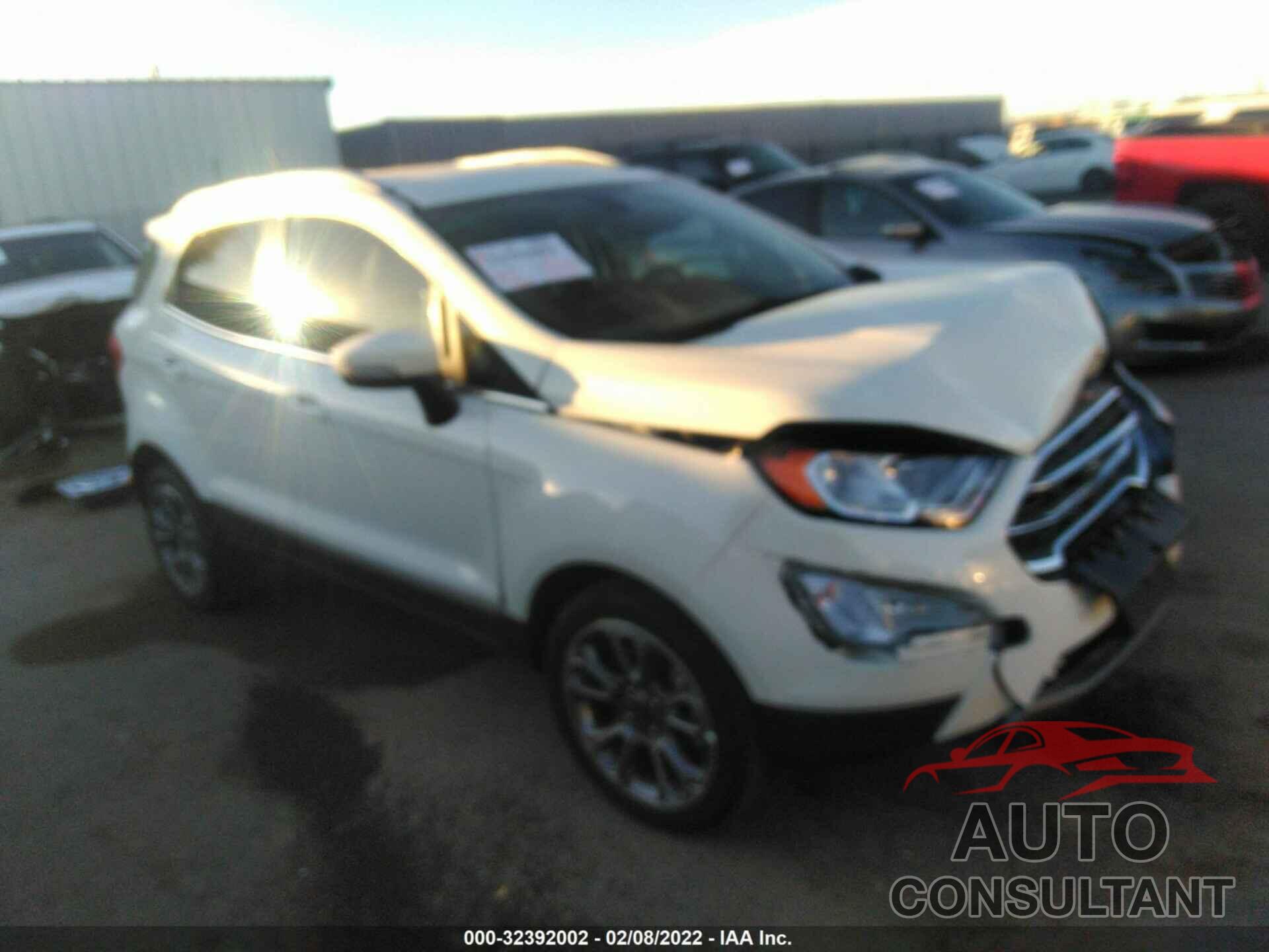 FORD ECOSPORT 2021 - MAJ3S2KE5MC443654