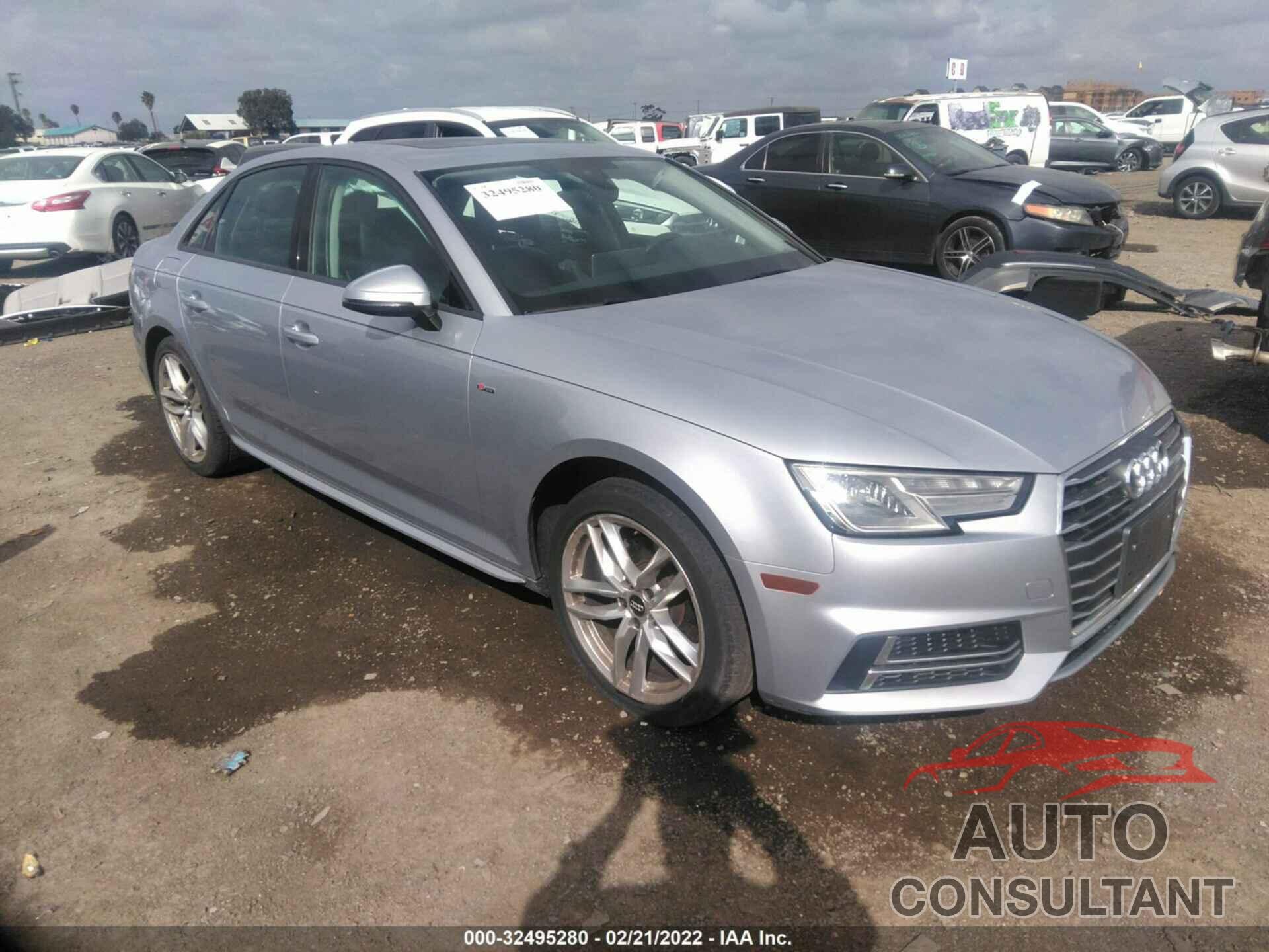 AUDI A4 2017 - WAUKMAF42HN042999