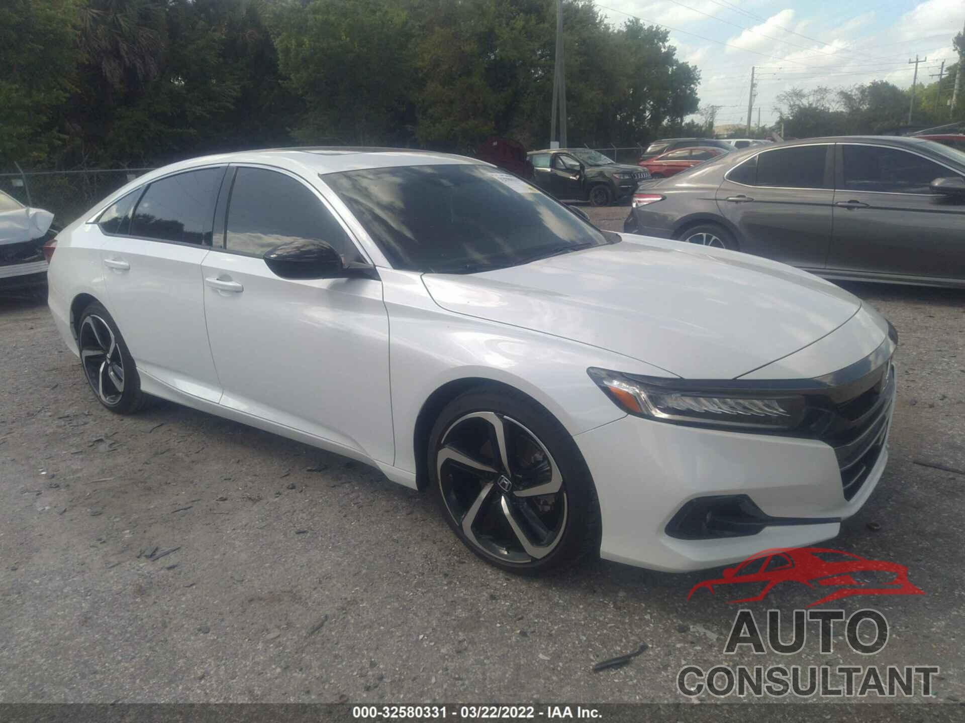 HONDA ACCORD SEDAN 2021 - 1HGCV2F37MA019903