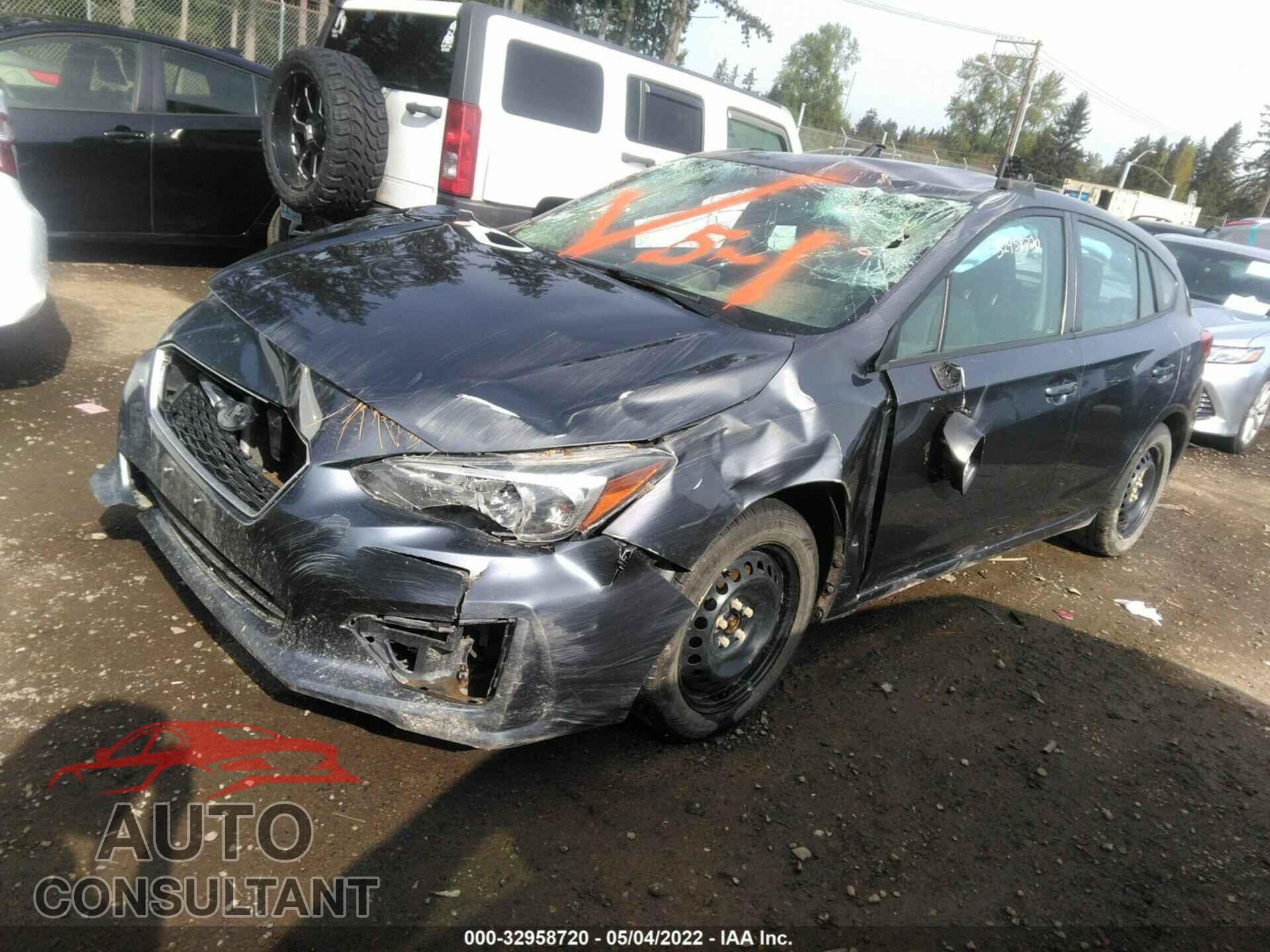 SUBARU IMPREZA 2017 - 4S3GTAA61H3748247