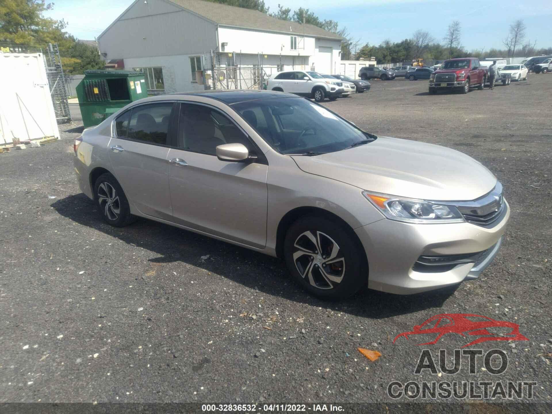 HONDA ACCORD SEDAN 2016 - 1HGCR2F36GA181689