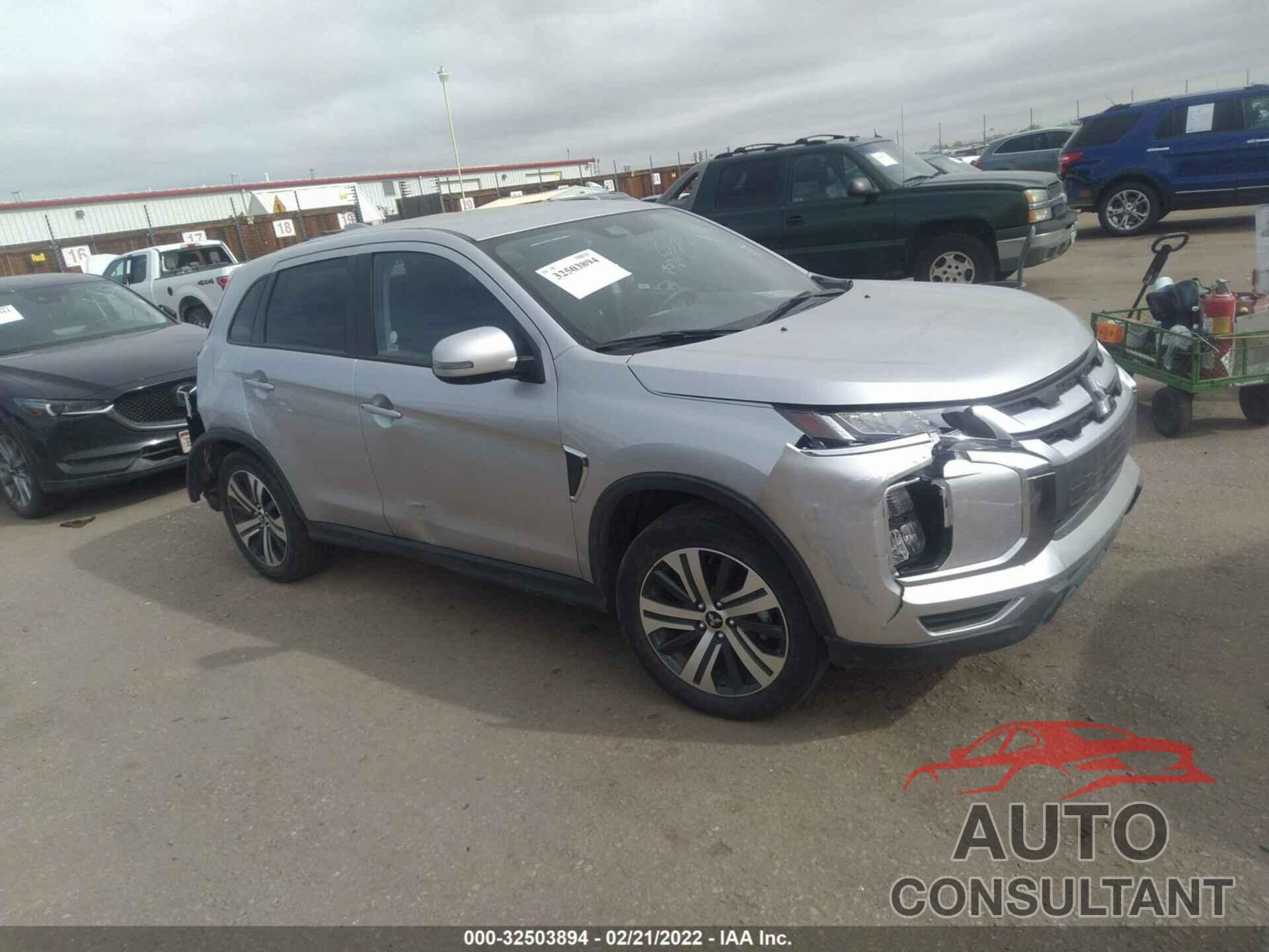 MITSUBISHI OUTLANDER SPORT 2021 - JA4ARUAU4MU014284