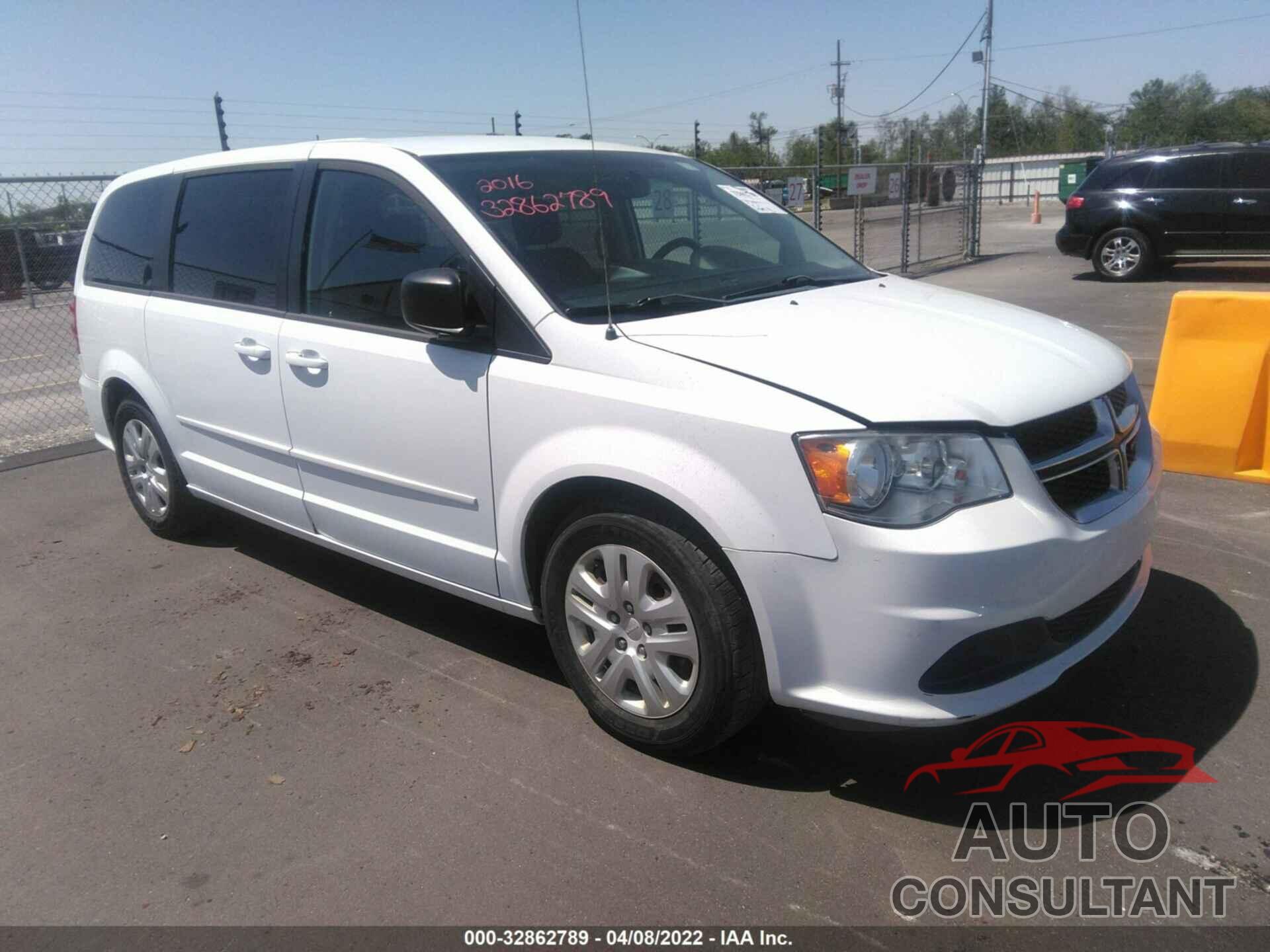 DODGE GRAND CARAVAN 2016 - 2C4RDGBGXGR311823