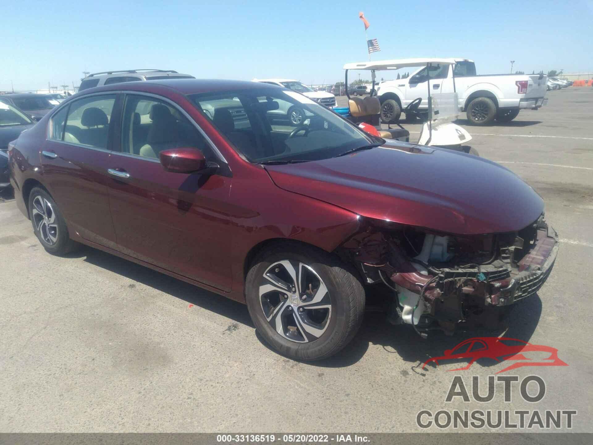 HONDA ACCORD SEDAN 2016 - 1HGCR2F31GA004712