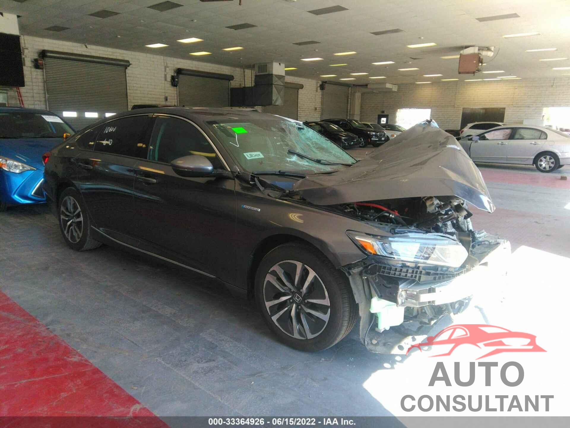 HONDA ACCORD HYBRID 2018 - 1HGCV3F56JA003632