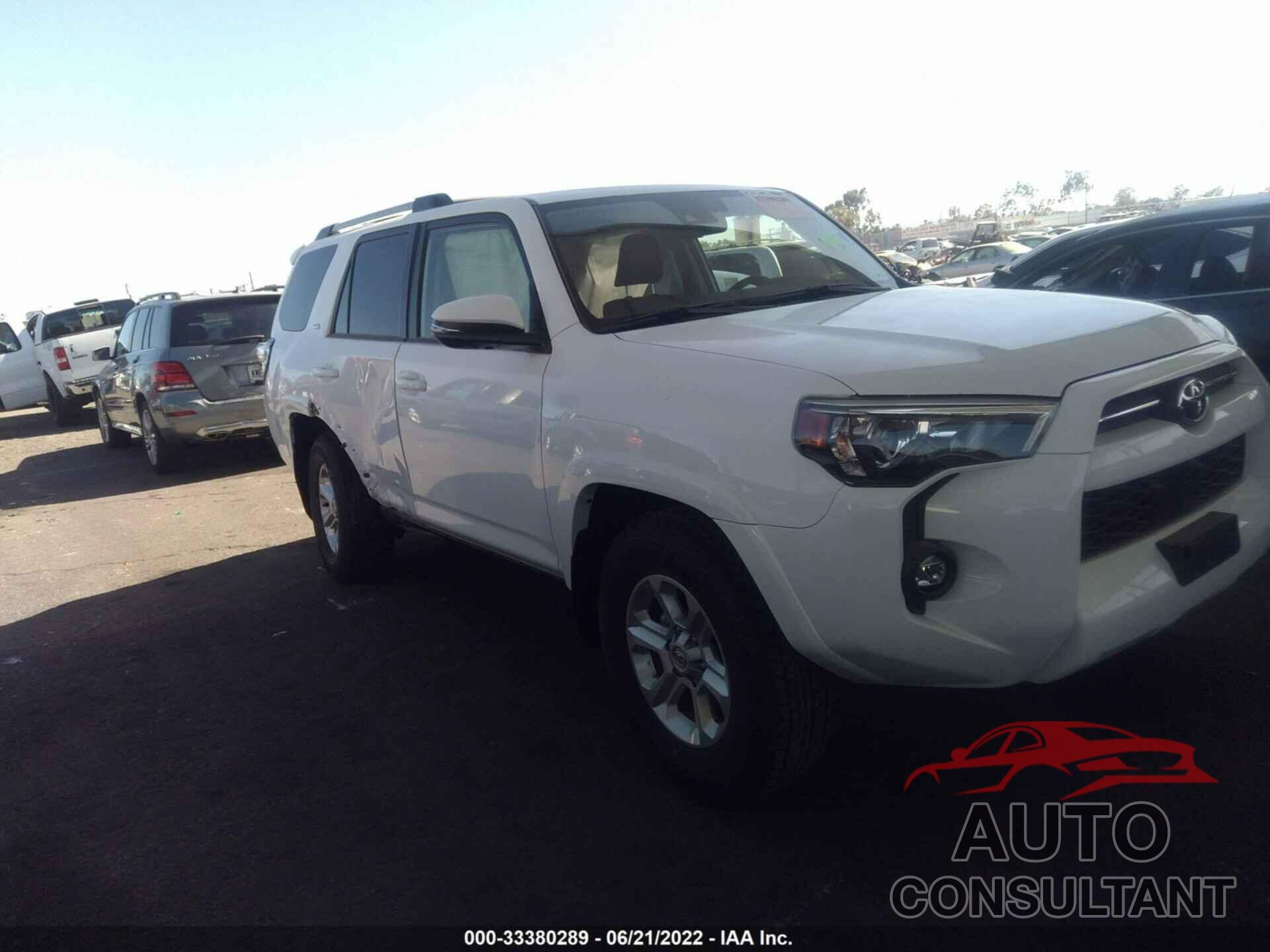 TOYOTA 4RUNNER 2022 - JTEFU5JR0N5264611