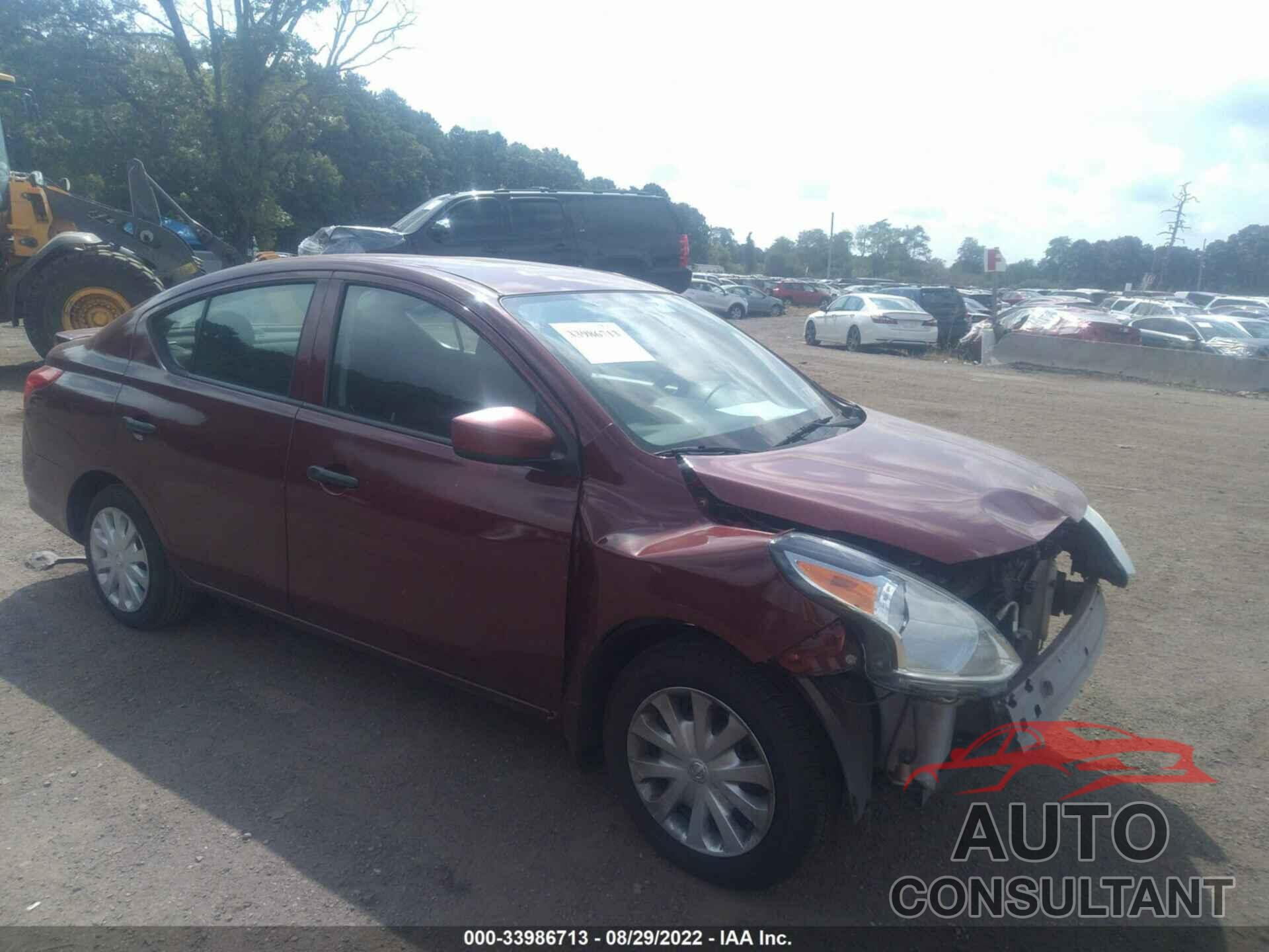 NISSAN VERSA 2016 - 3N1CN7AP6GL833613