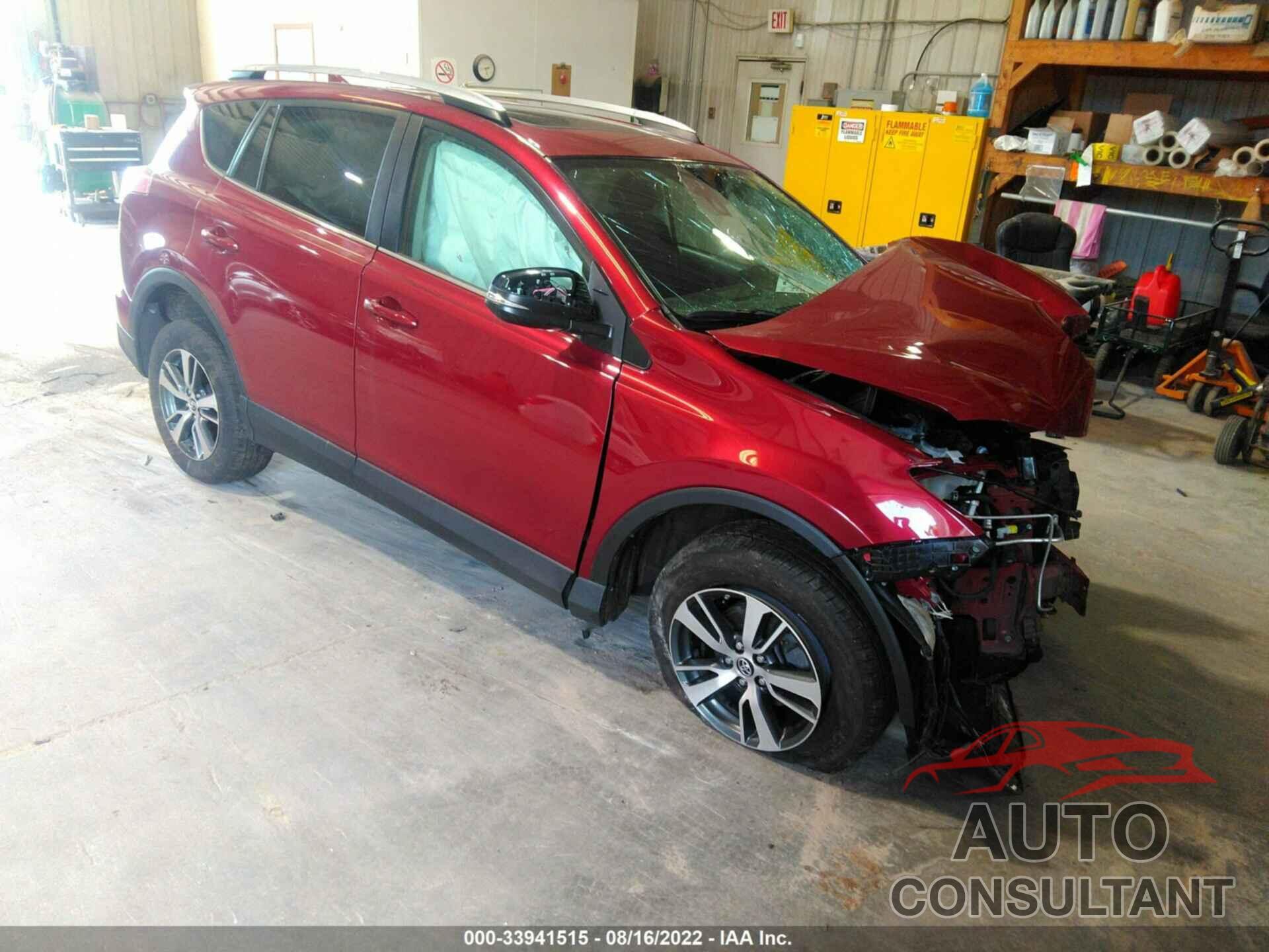 TOYOTA RAV4 2018 - 2T3WFREV9JW408883