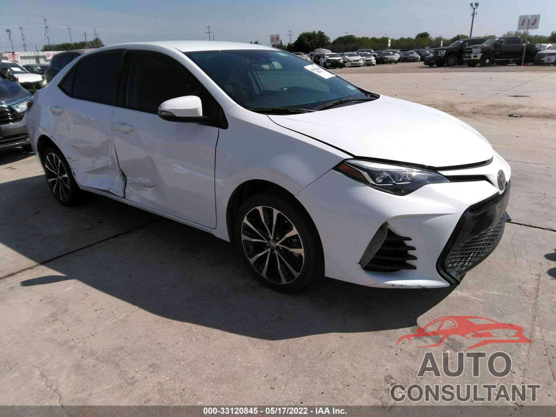 TOYOTA COROLLA 2017 - 5YFBURHE7HP672270