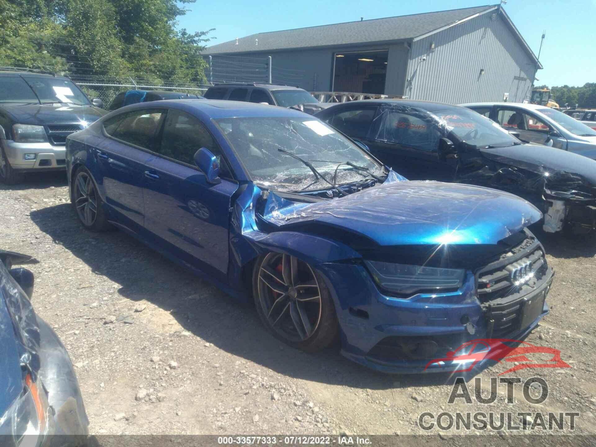AUDI S7 2017 - WAUWFAFC7HN005594