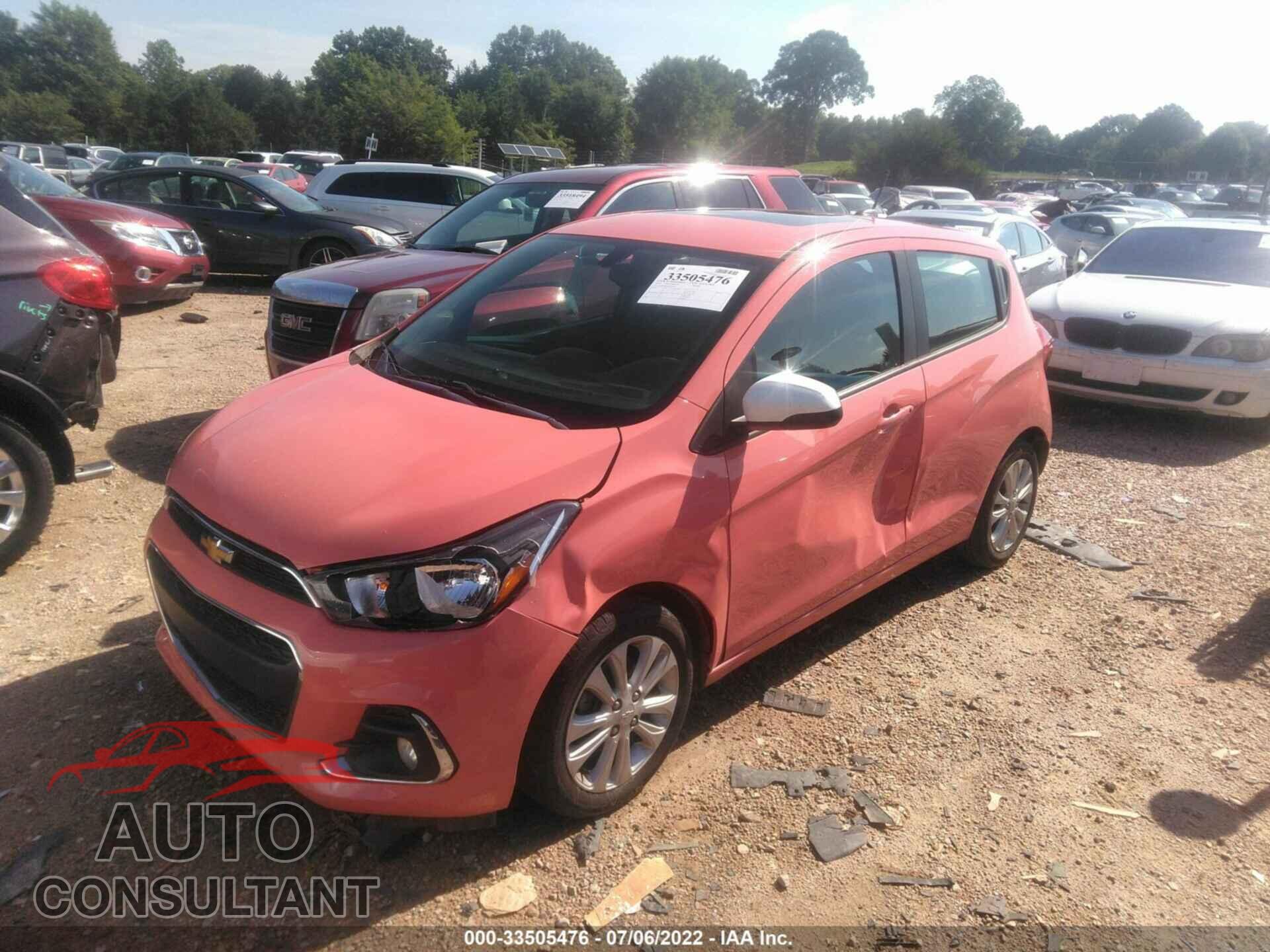 CHEVROLET SPARK 2018 - KL8CD6SA8JC433083