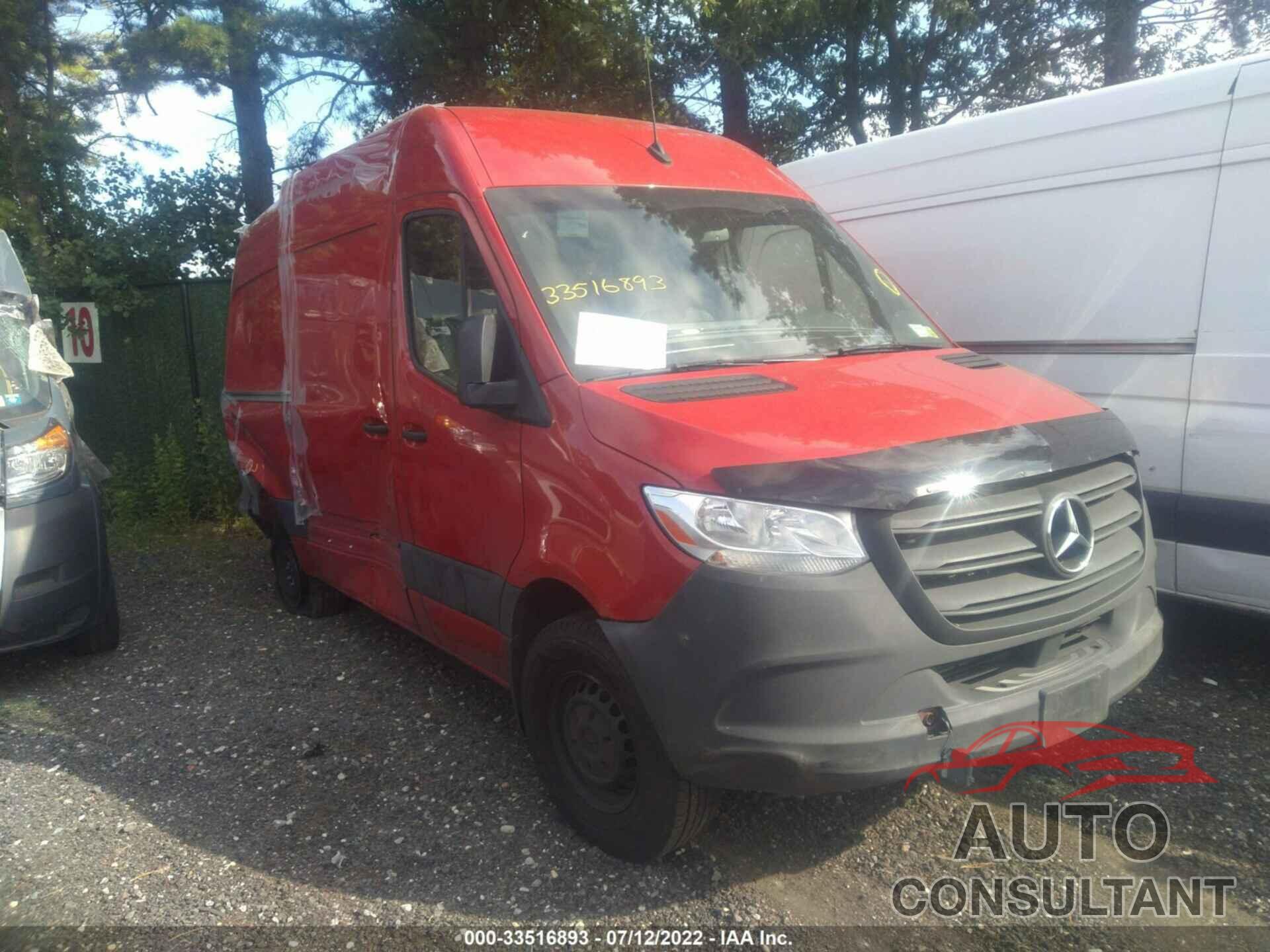 MERCEDES-BENZ SPRINTER CARGO VAN 2020 - W1W70BGY2LT036186