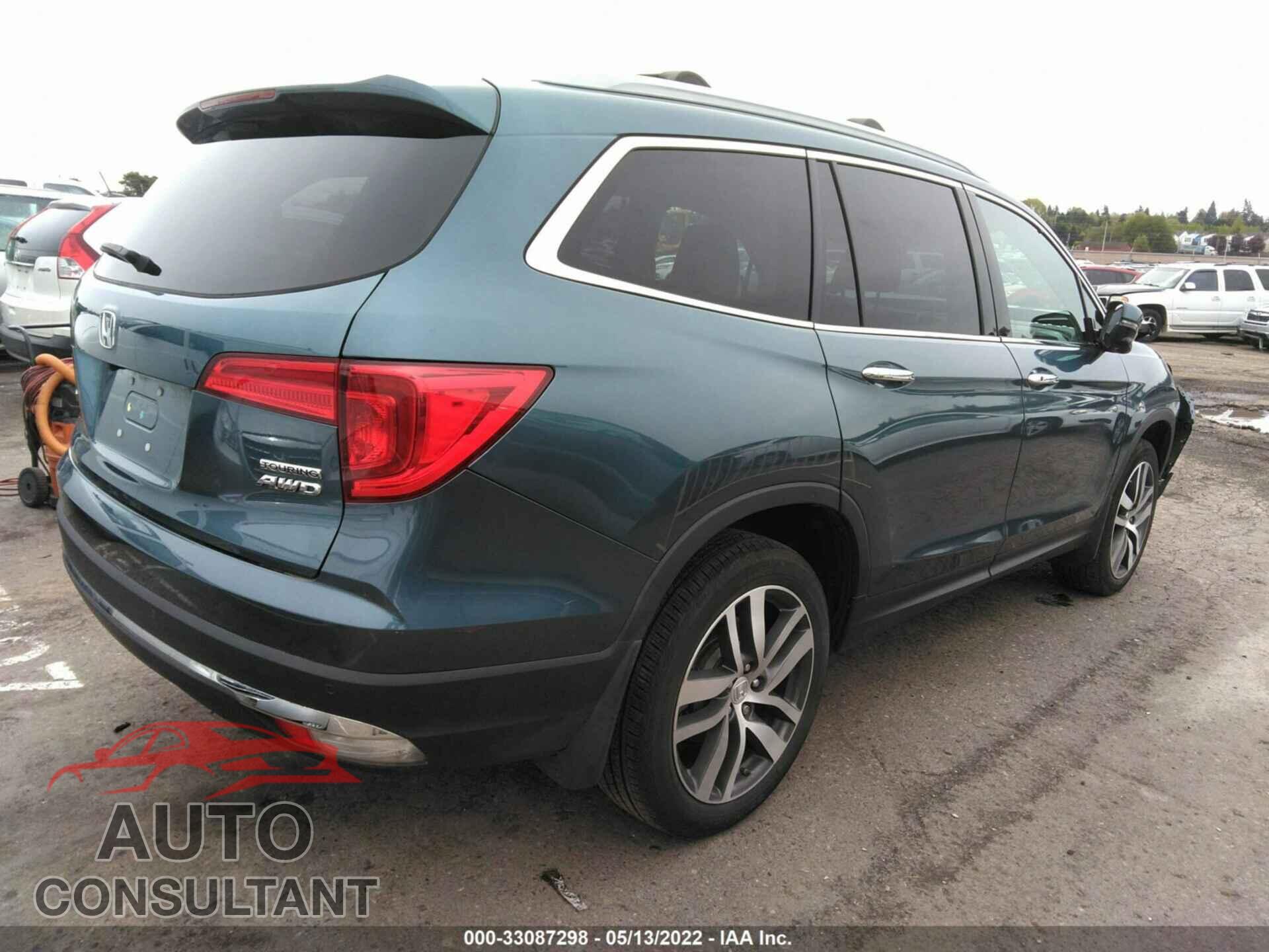 HONDA PILOT 2018 - 5FNYF6H96JB015970