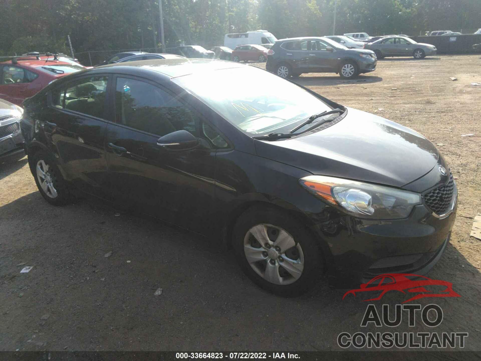 KIA FORTE 2016 - KNAFX4A66G5499865