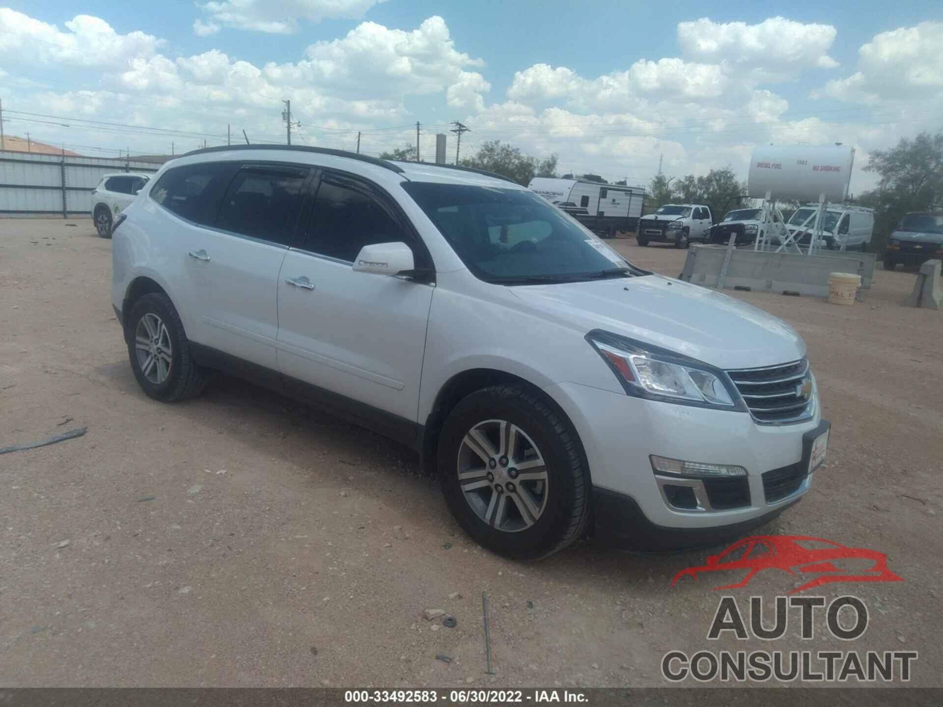 CHEVROLET TRAVERSE 2016 - 1GNKRHKD8GJ144419