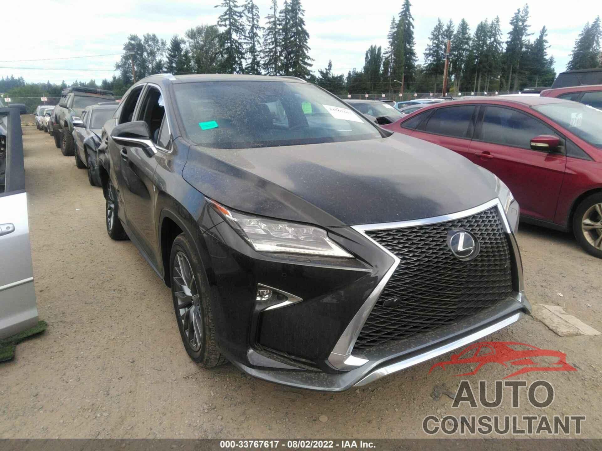 LEXUS RX 2018 - 2T2BZMCA3JC158894